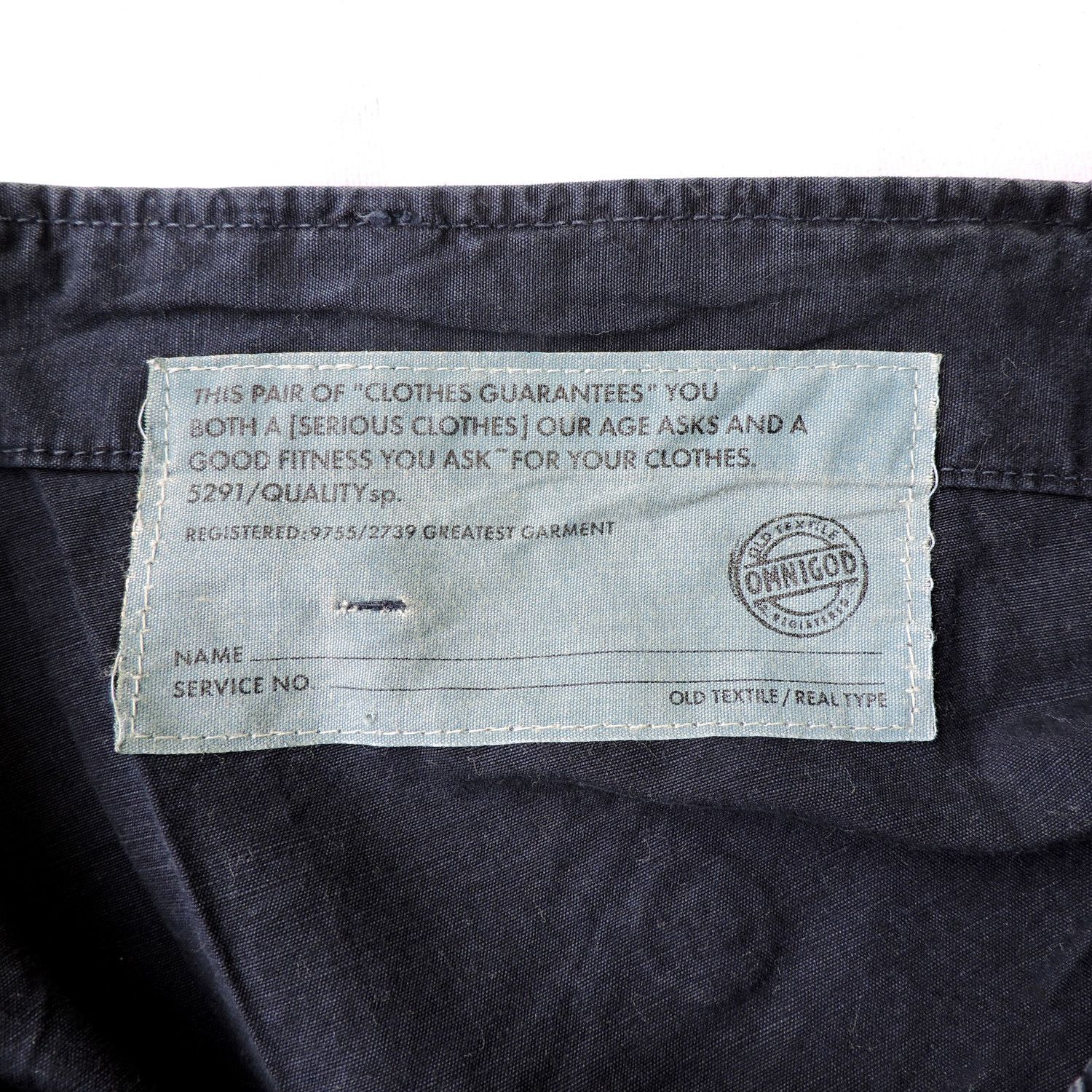 OMNIGOD OMNIGOD CARGO LONG PANTS Size US 34 / EU 50 - 4 Thumbnail