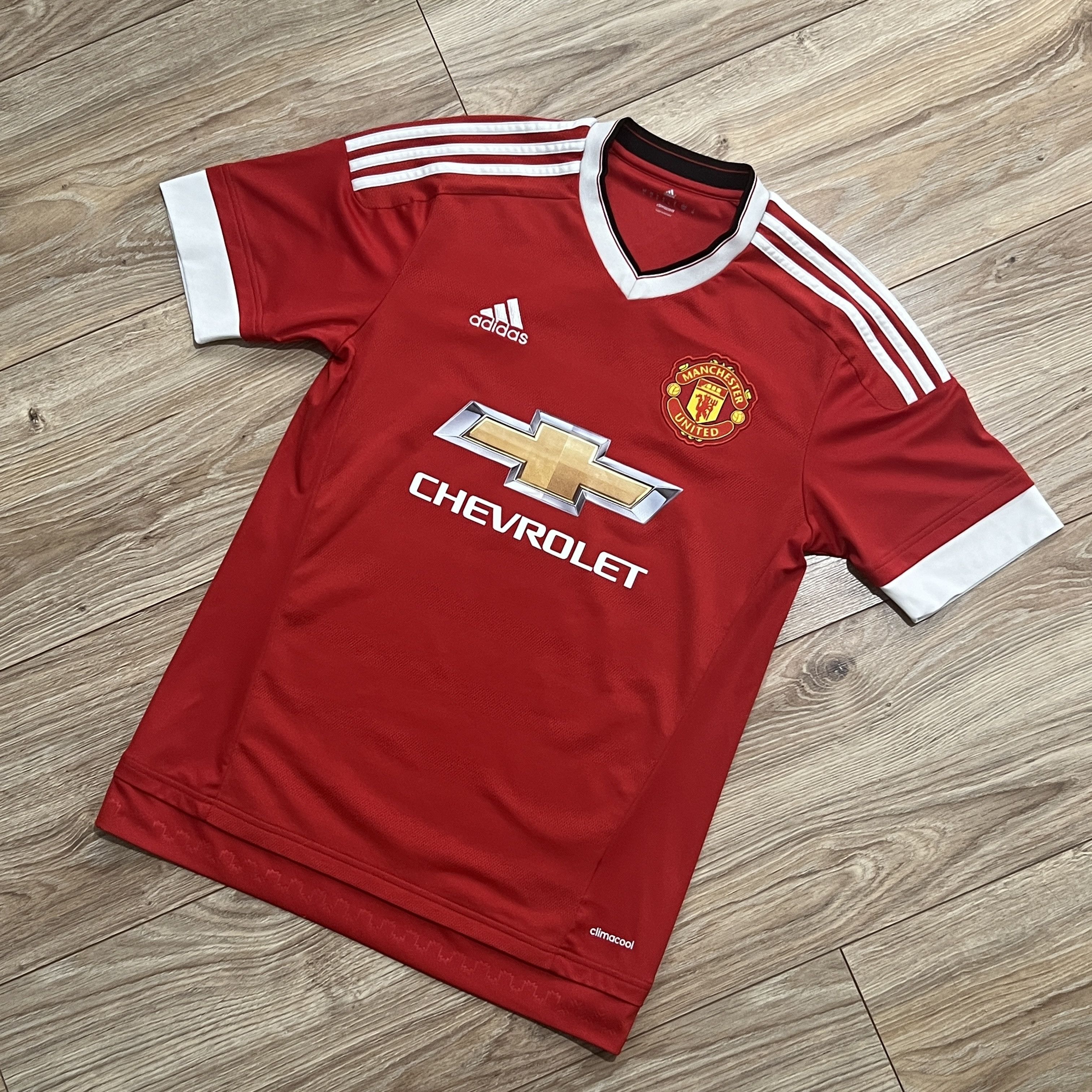 Adidas Soccer Jersey Adidas Manchester United 2015 Chevrolet Size US S / EU 44-46 / 1 - 1 Thumbnail