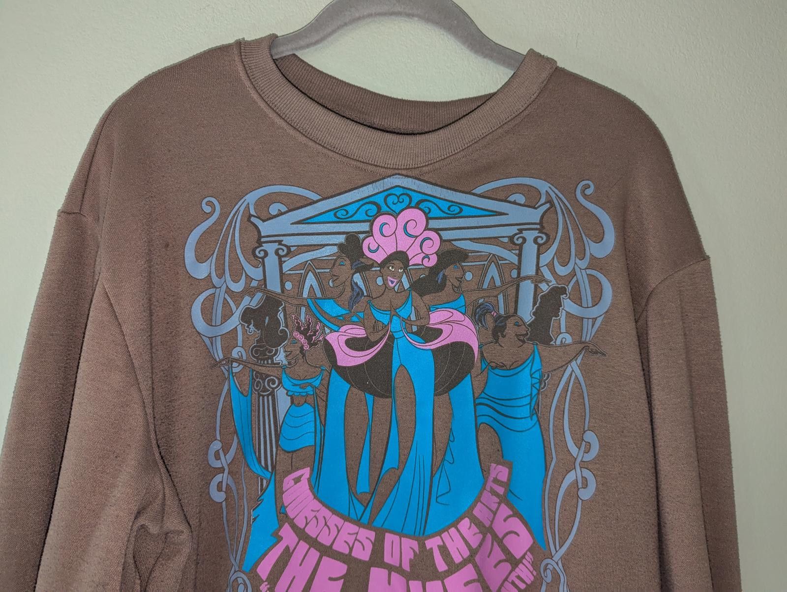 Disney Vintage Disney 1997 The Muses Sweatshirt Pullover Small Size S / US 4 / IT 40 - 2 Thumbnail