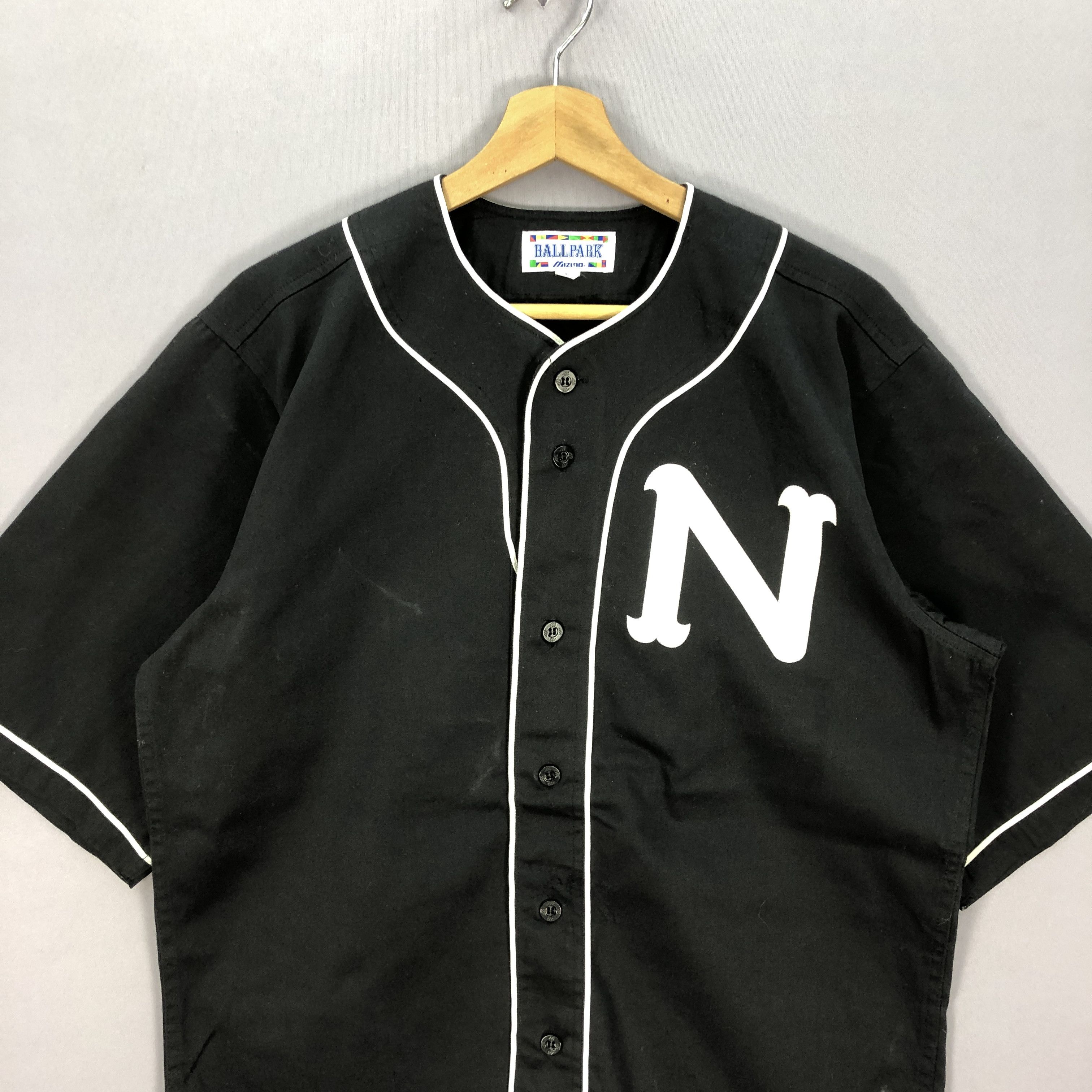 Japanese Brand Vintage Mizuno Baseball T Shirt Size US L / EU 52-54 / 3 - 3 Thumbnail