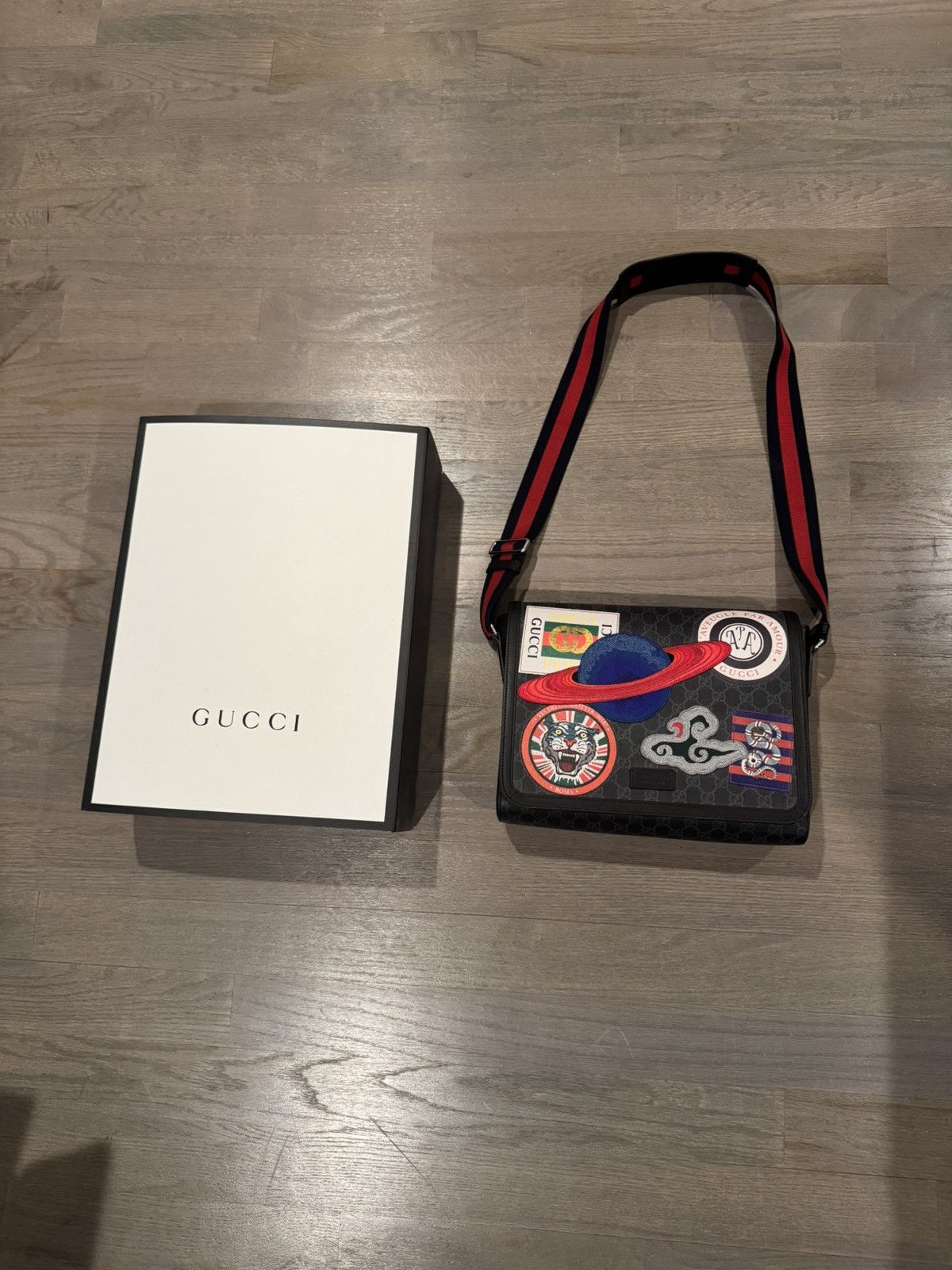 Gucci Gucci Courrier GG Supreme Messenger / Travel Bag Size ONE SIZE - 2 Thumbnail