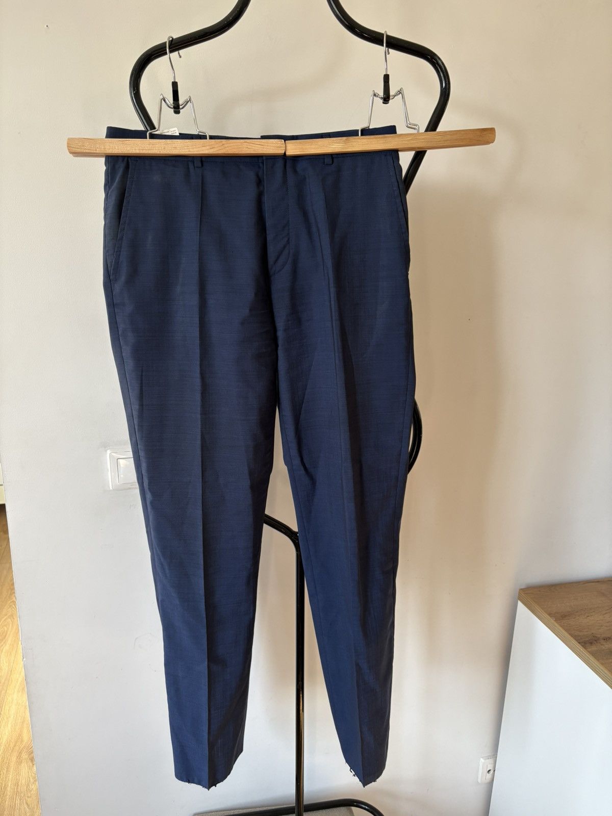 Designer × Hugo Boss Hugo Boss Aeron1/Hamen1 Men’s Suit – Navy Blue Size 40L - 9 Thumbnail