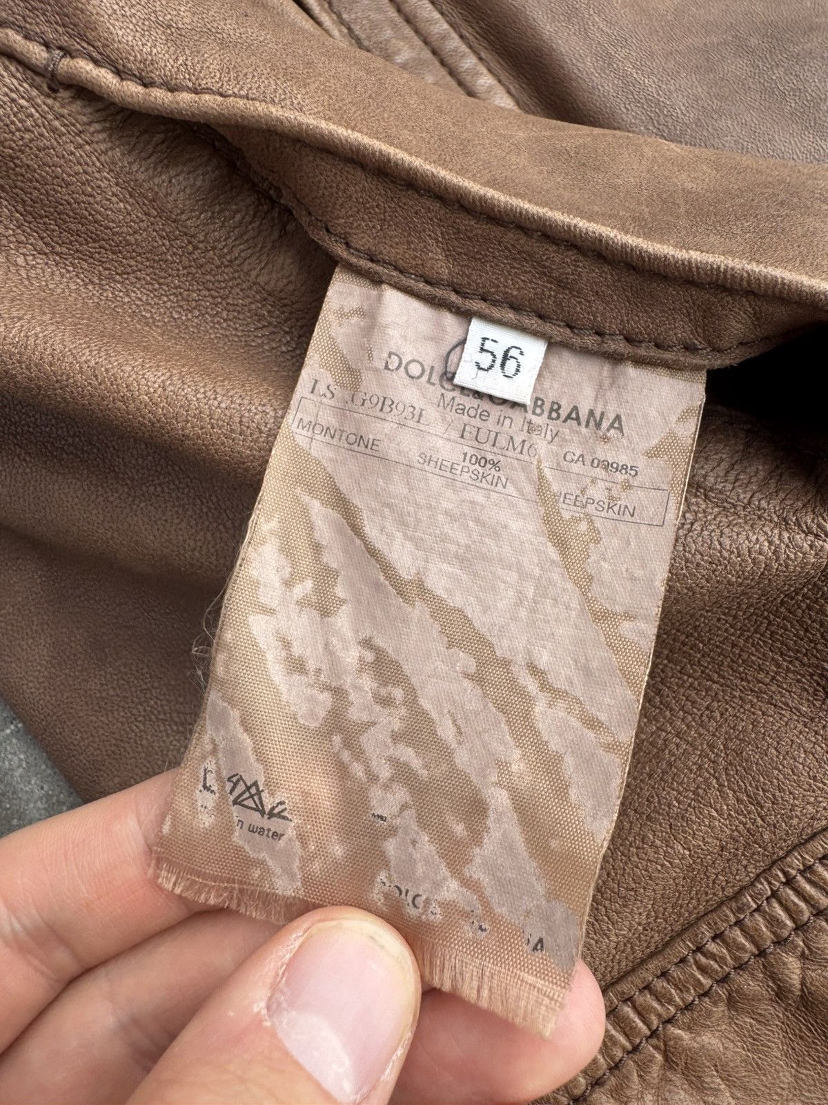 Dolce & Gabbana AW2003 Dolce& Gabbana Western leather archive leather Jacket Size US XL / EU 56 / 4 - 5 Thumbnail