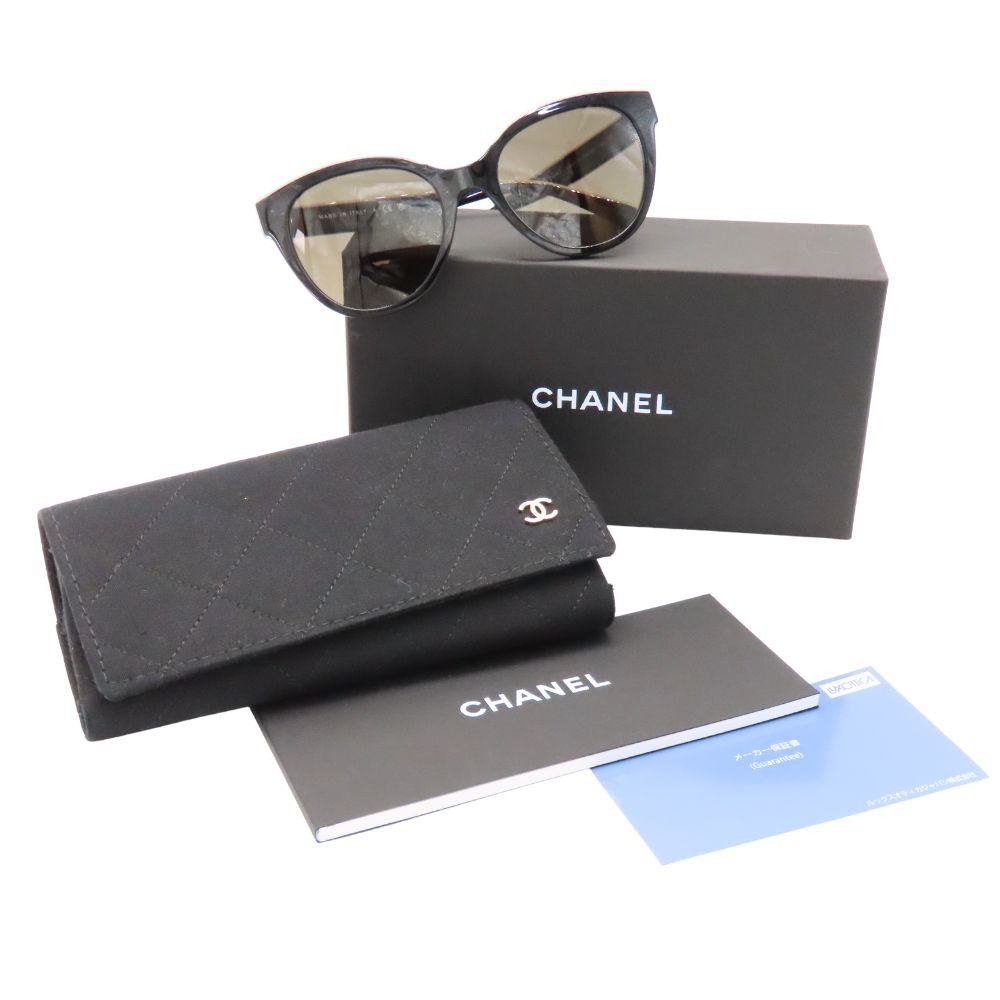 Chanel Chanel Chanel Butterfly Shape Sunglasses Plastic Sunglasses 0CH5414A DUTY FREE for USA Size ONE SIZE - 1 Thumbnail