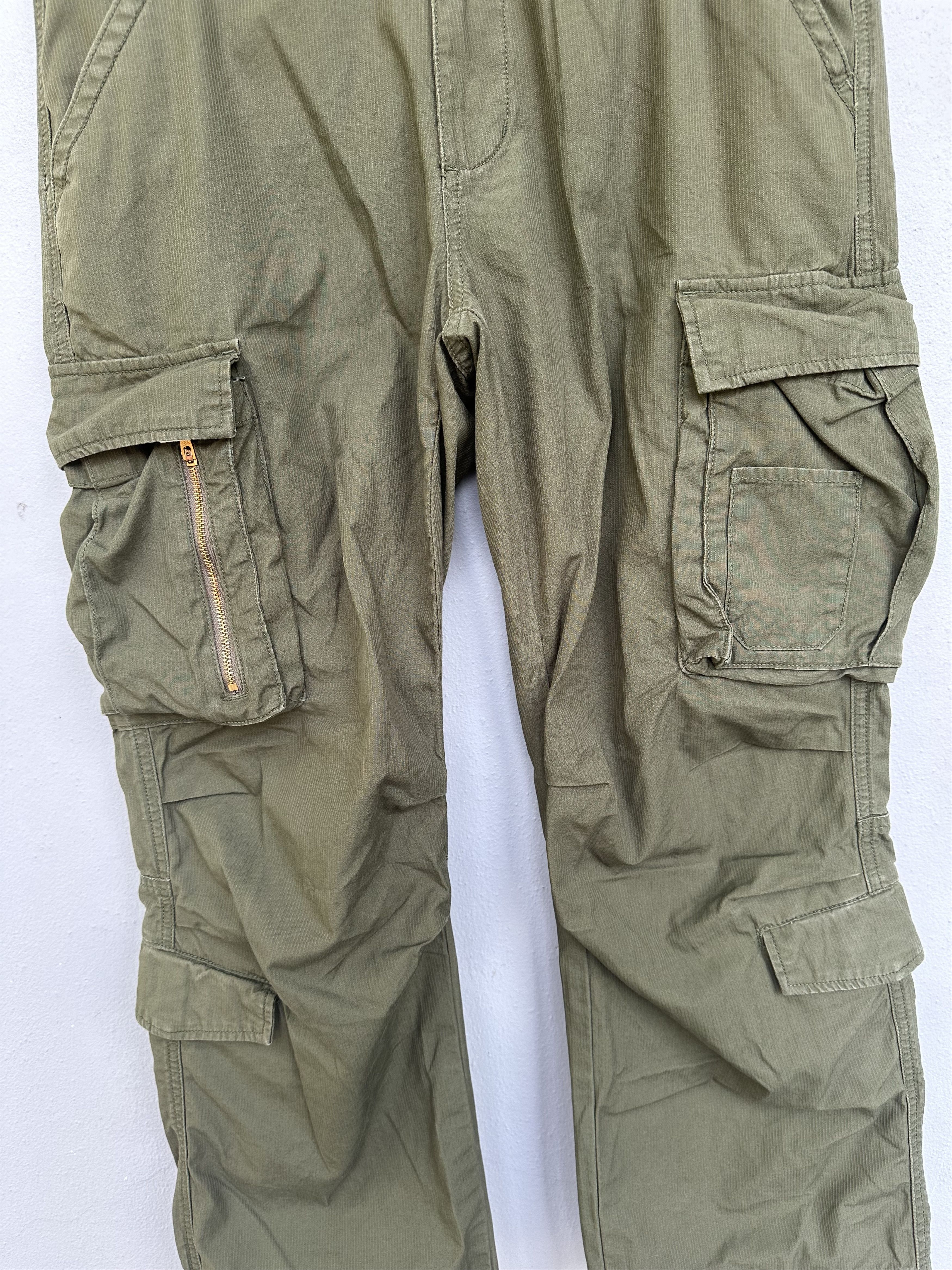 Denim & Supply Ralph Lauren Japanese Brand Surplus Company Multipocket Cargo HBT Pant Size US 29 - 9 Thumbnail