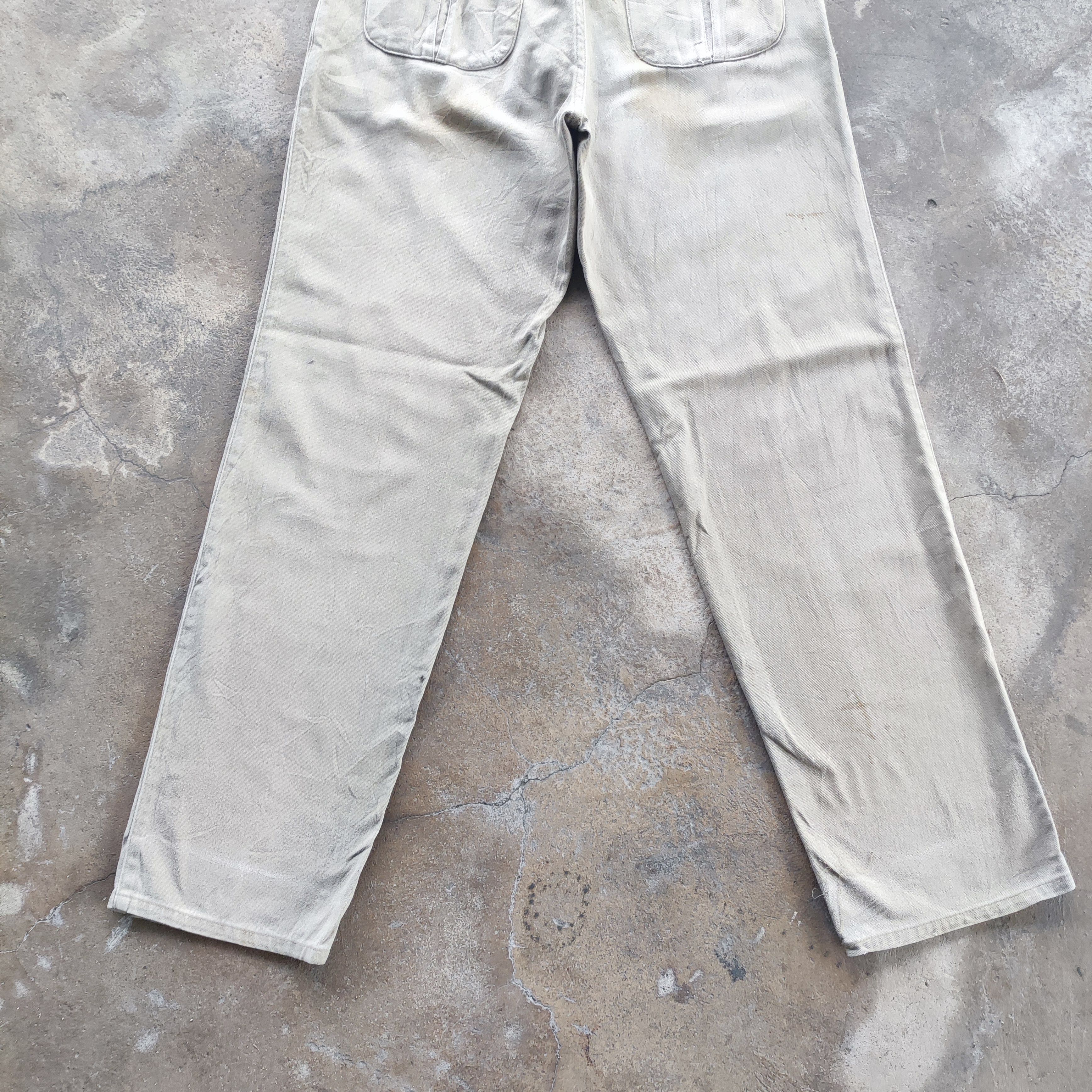 Japanese Brand Vintage Japanese Brand Straight Cut Ripped Pants Size US 28 / EU 44 - 9 Thumbnail