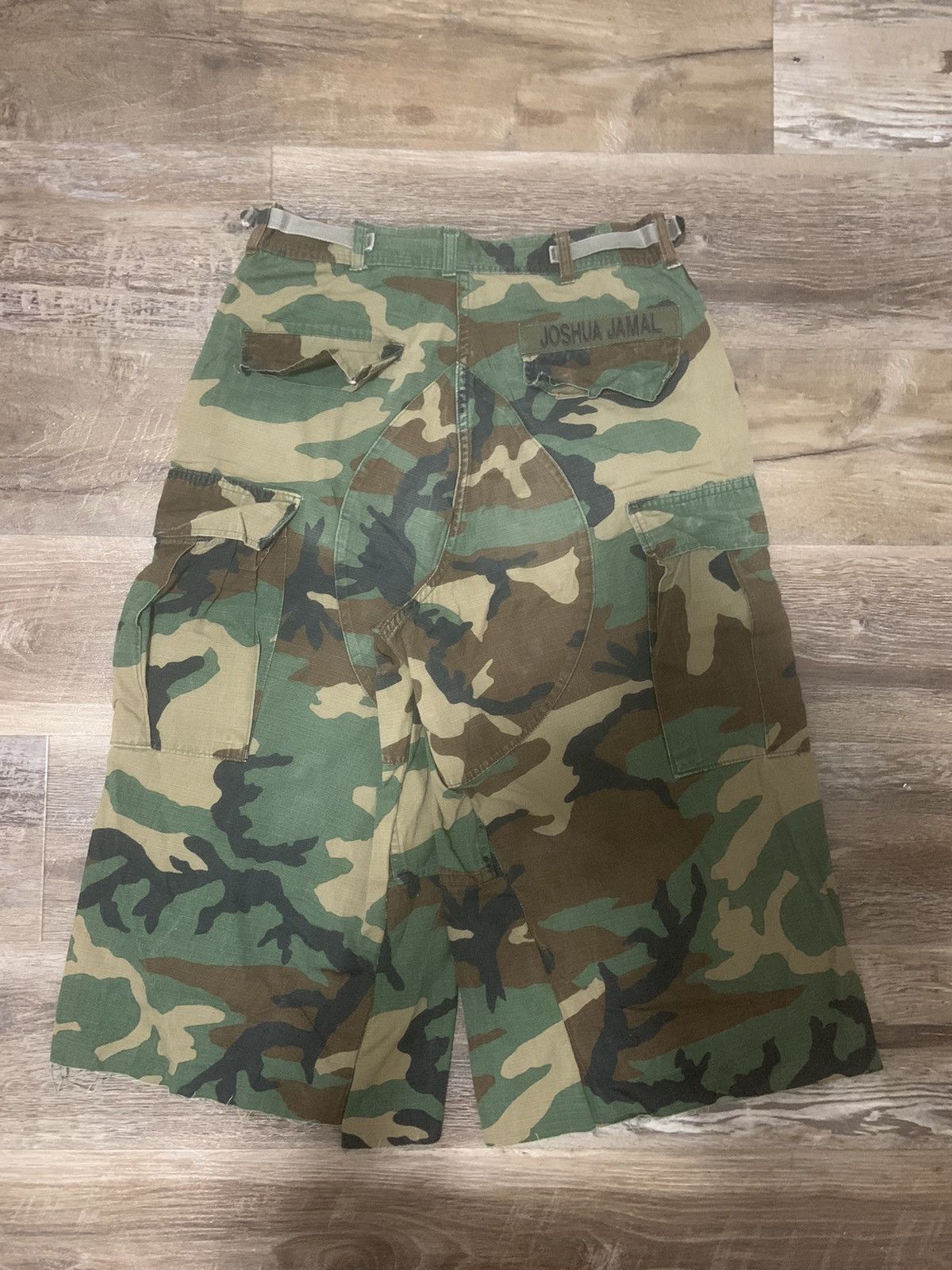 Military × Vintage NBHD Camo Short by JOSHUA JAMAL | Grailed