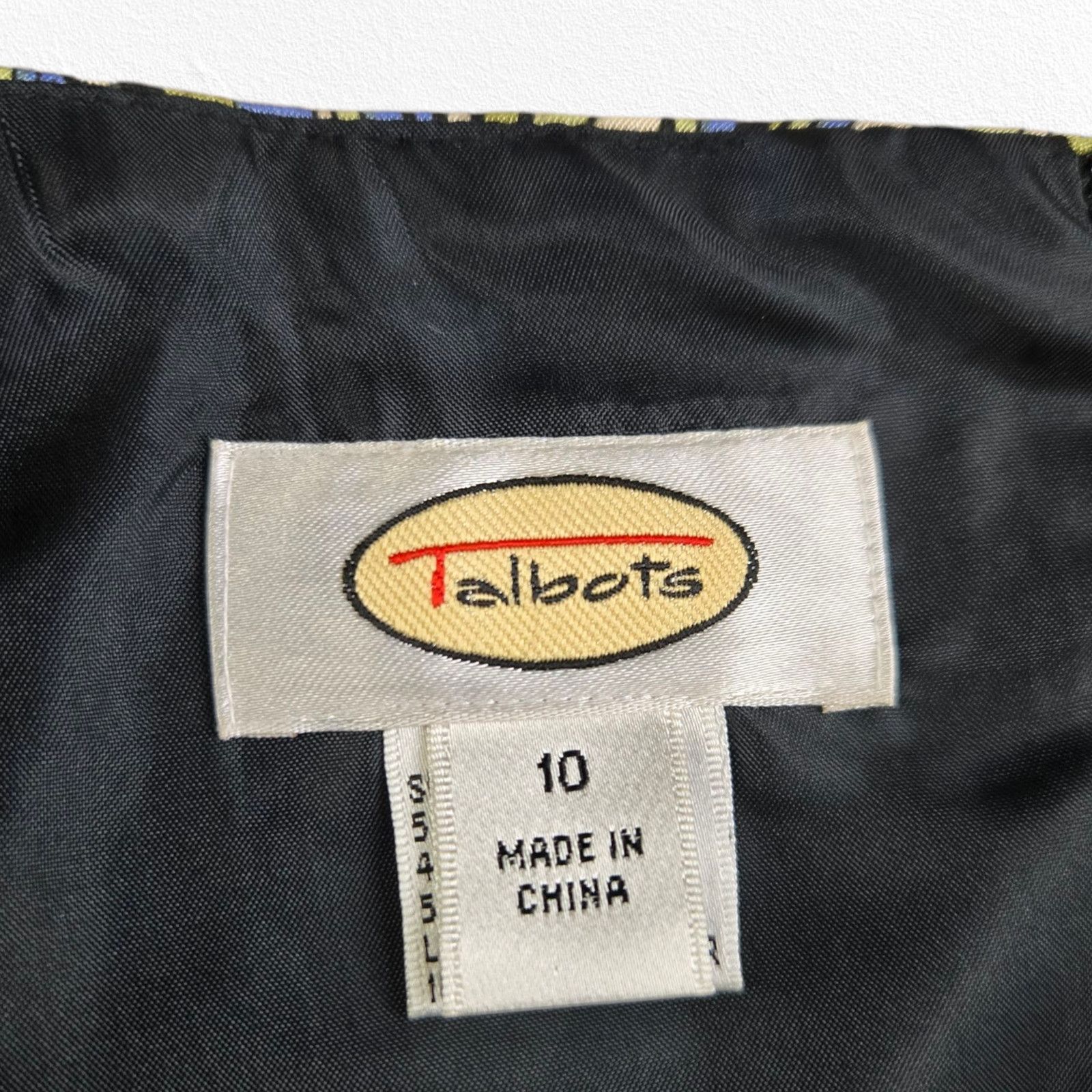 Other Talbots Y2K Silk Blend Retro Mod A-Line Midi Skirt Size 10 Size 32" / US 10 / IT 46 - 11 Thumbnail
