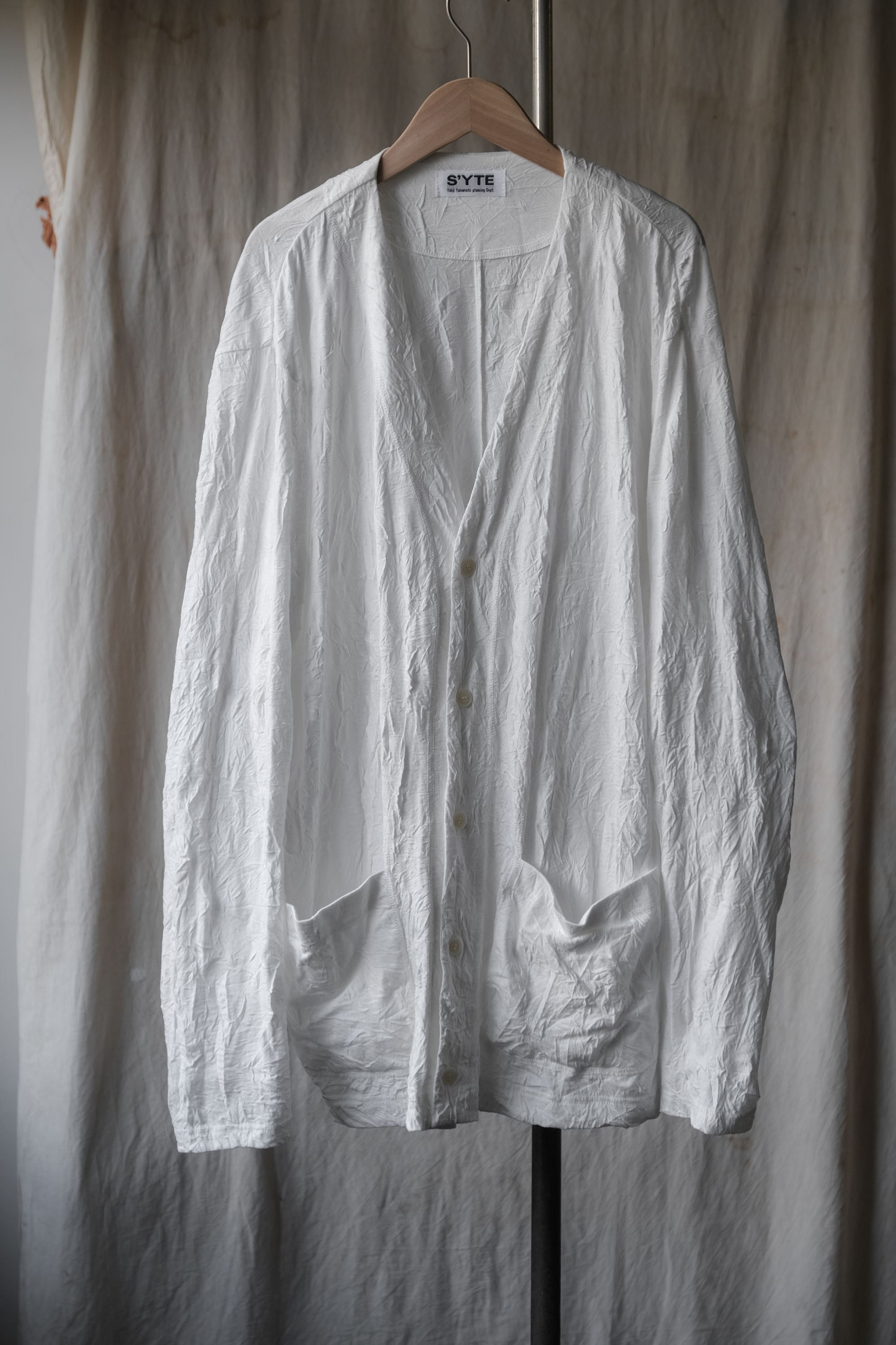 Yohji Yamamoto S’YTE Yohji Yamamoto Double-Face Cotton Jersey Cardigan Size US L / EU 52-54 / 3 - 1 Thumbnail