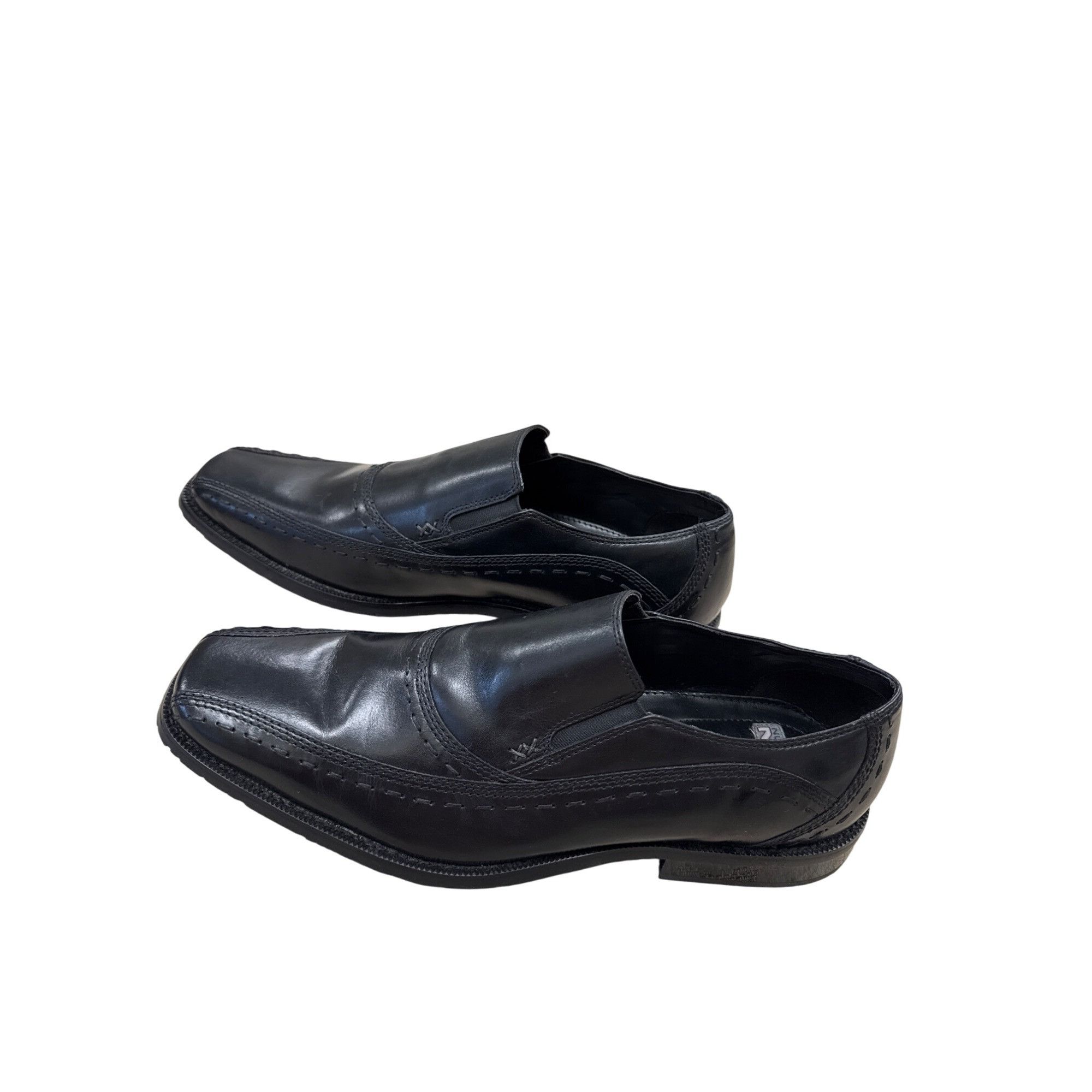 Nunn Bush Nunn Bush Mens Black Leather Loafers Size 10M SKU 7340 Size US 10 / EU 43 - 3 Thumbnail