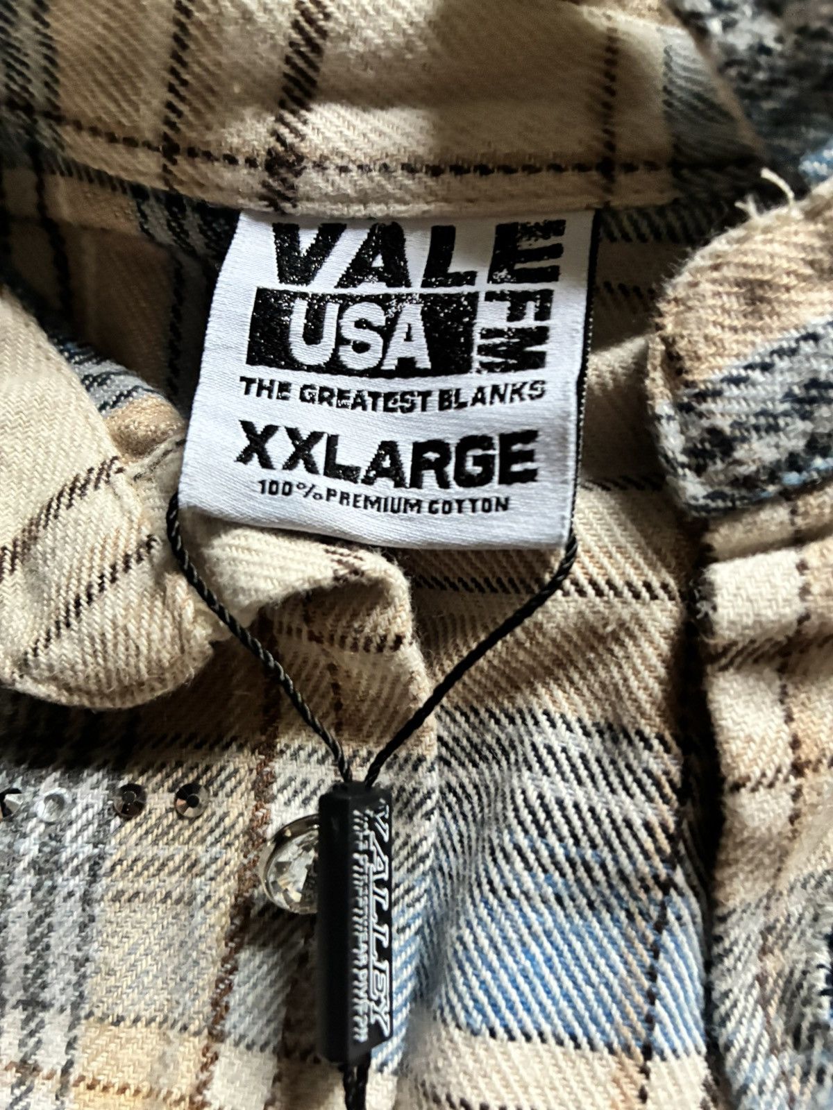 Vale Rhinestone Vale Skyfall Flannel (sz XXL) Size US XXL / EU 58 / 5 - 3 Thumbnail