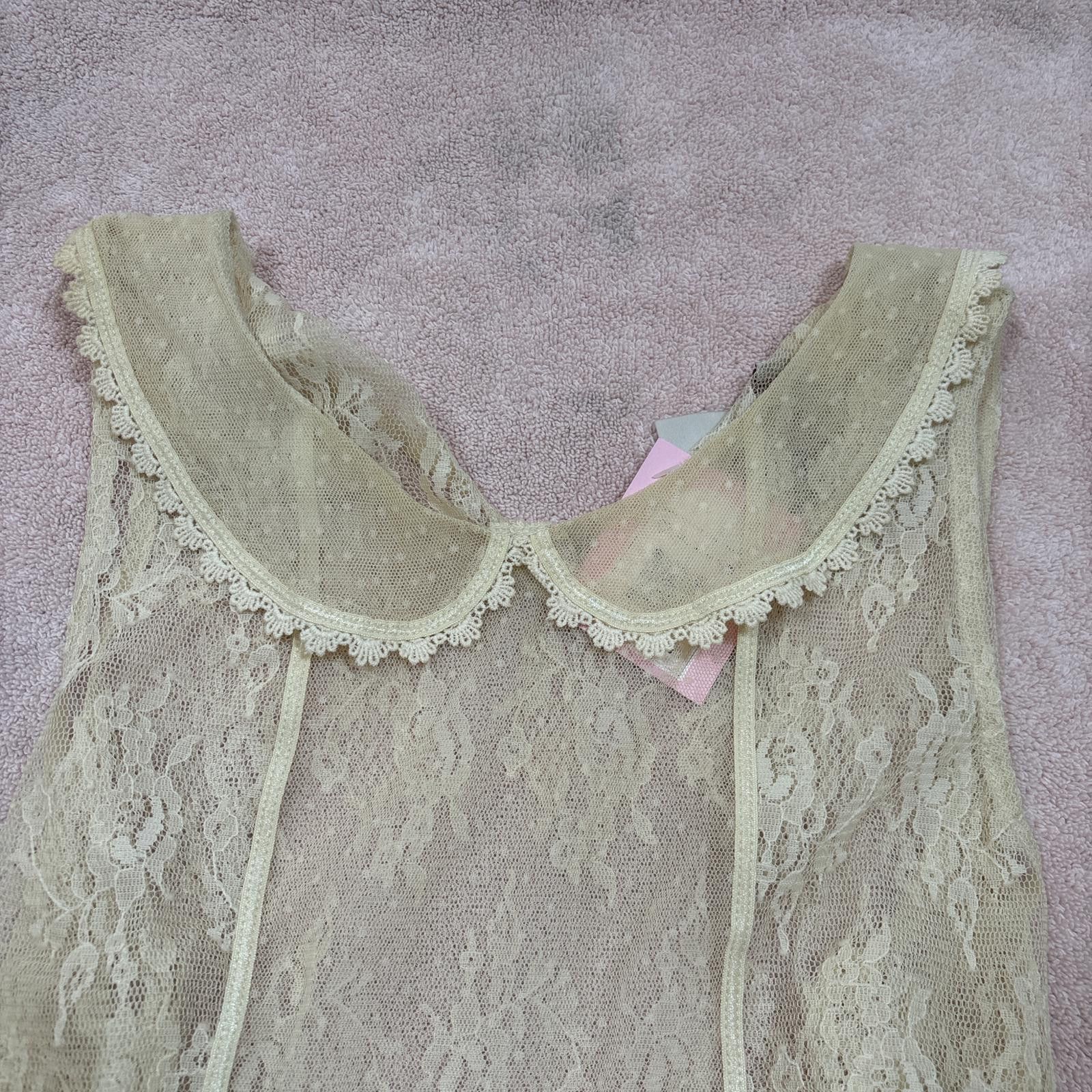 Arizona Jean Co. y2k lace polka dot fairy core top Size L / US 10 / IT 46 - 3 Thumbnail