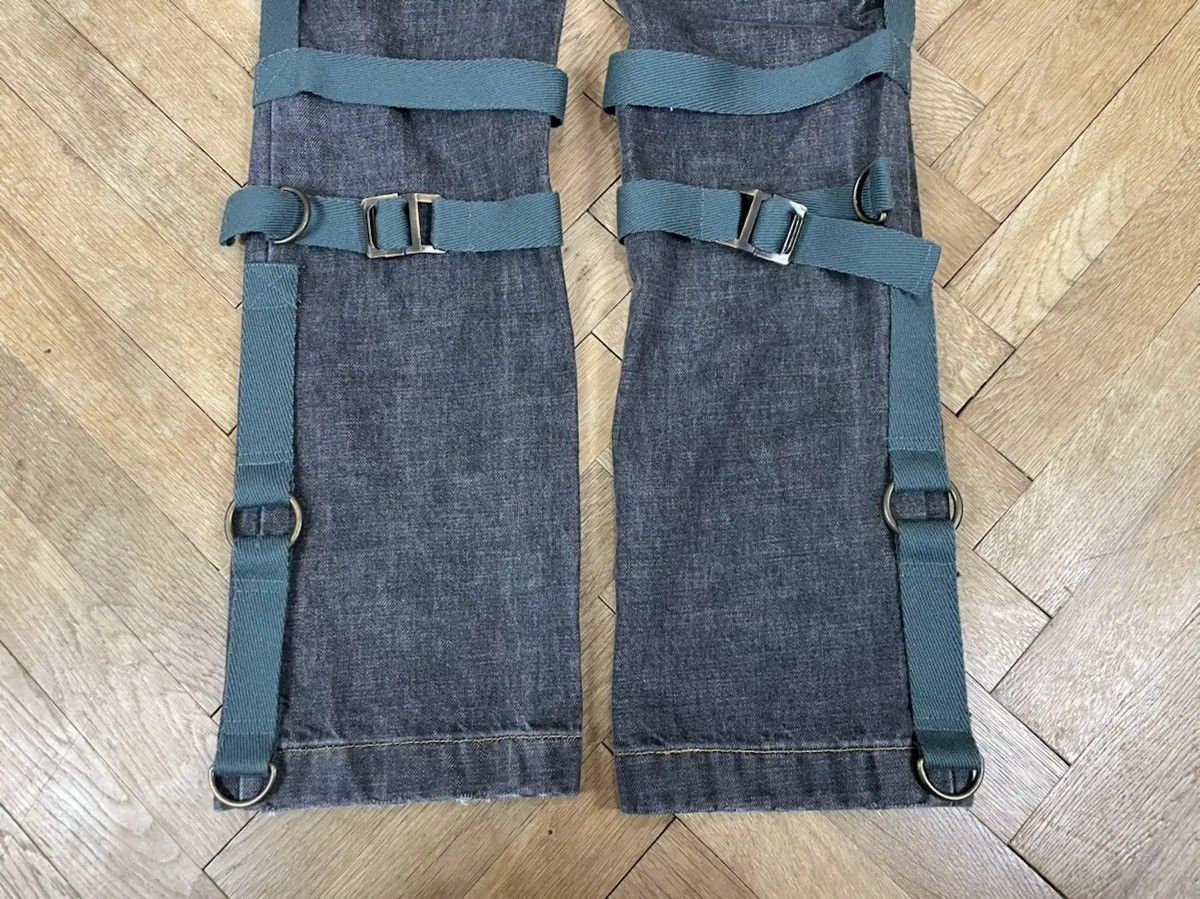 Dolce & Gabbana Dolce & Gabbana AW03 Bondage Denim Jeans Size US 28 / EU 44 - 8 Thumbnail