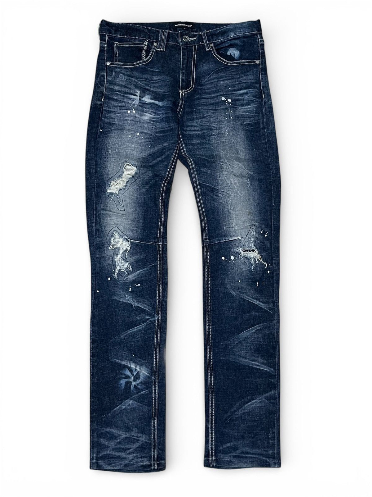 semanticdesign Semanticdesign distressed jeans Size US 29 - 1 Thumbnail