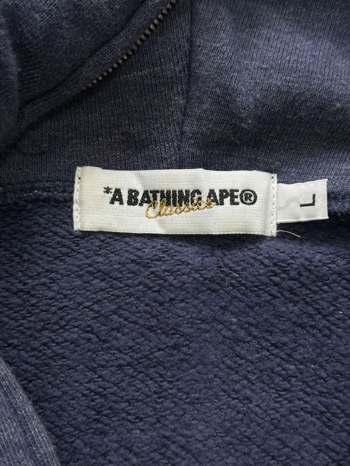 Bape VINTAGE Y2K BATHING APE CLASSICS ZIP UP HOODIE Size US L / EU 52-54 / 3 - 15 Thumbnail