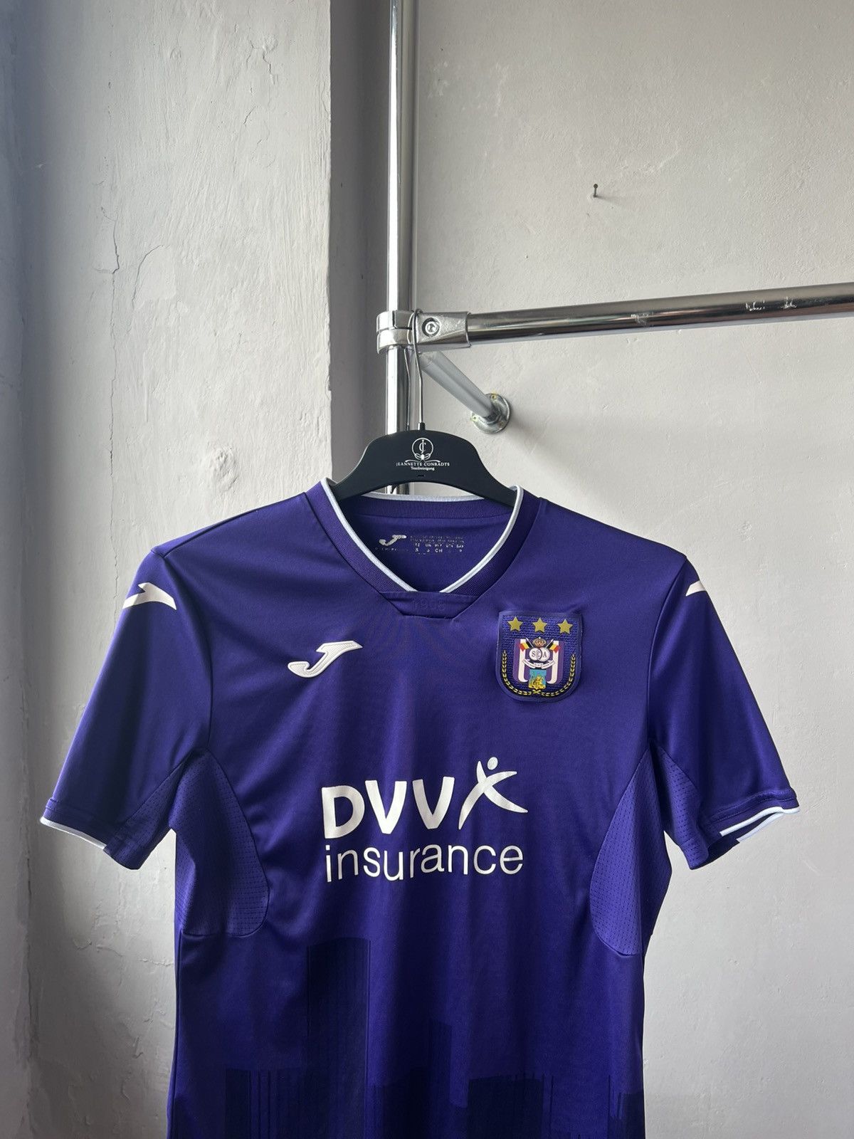 Joma 2020/21 Anderlecht Home soccer football jersey Size US S / EU 44-46 / 1 - 3 Thumbnail