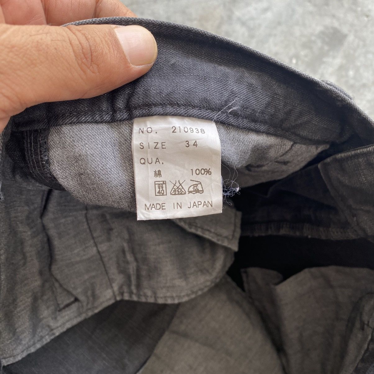 Designer × If Six Was Nine × Japanese Brand Rough Trade Japanese Cargo Black Utility Multipocket Size US 33 - 8 Thumbnail