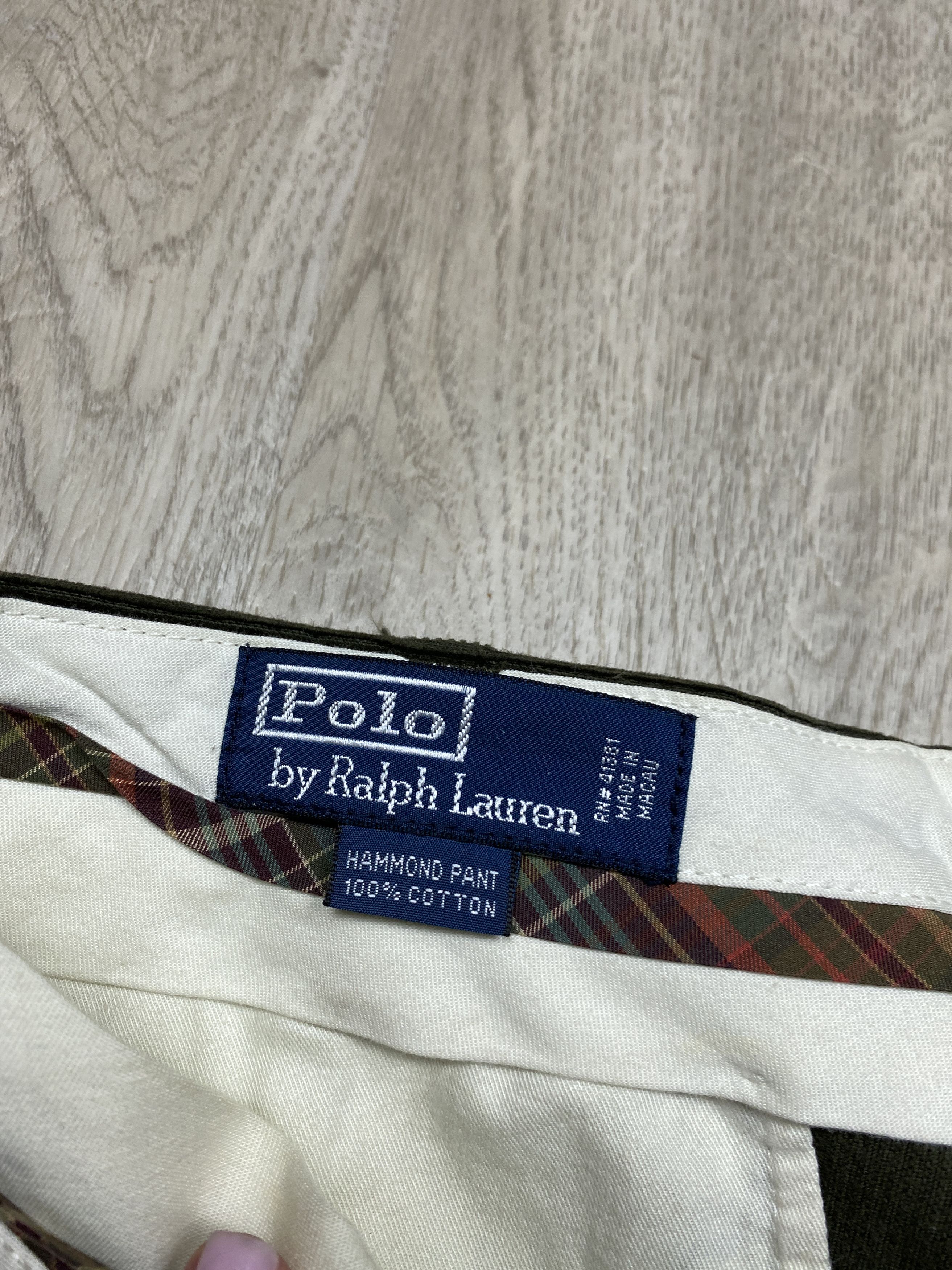 Polo Ralph Lauren Polo Ralph Lauren Vintage Mens Hammond Corduroy Pants Size US 38 / EU 54 - 4 Thumbnail