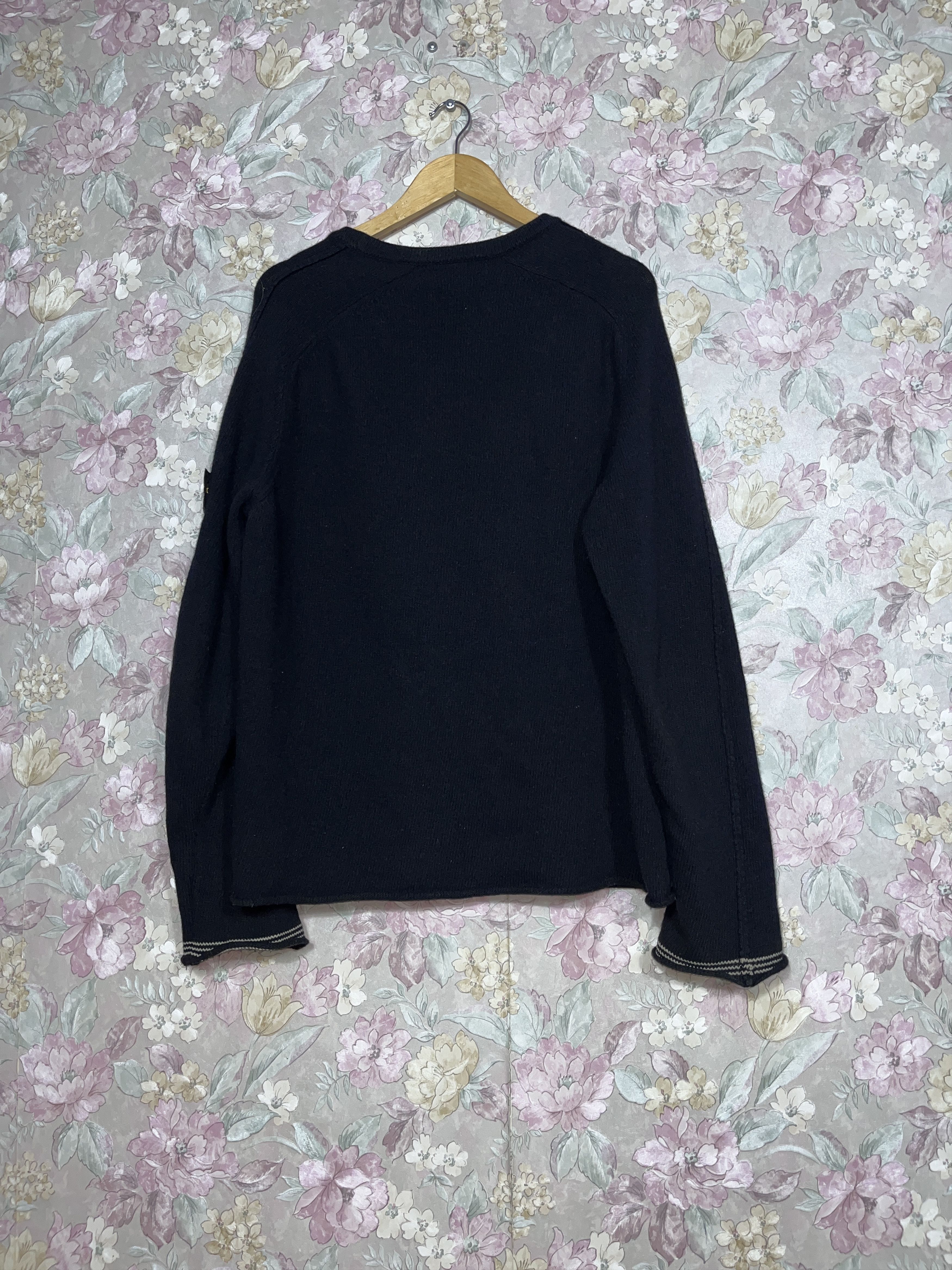 Stone Island Vintage Stone Island Wool Knit sweater Size US XL / EU 56 / 4 - 6 Thumbnail