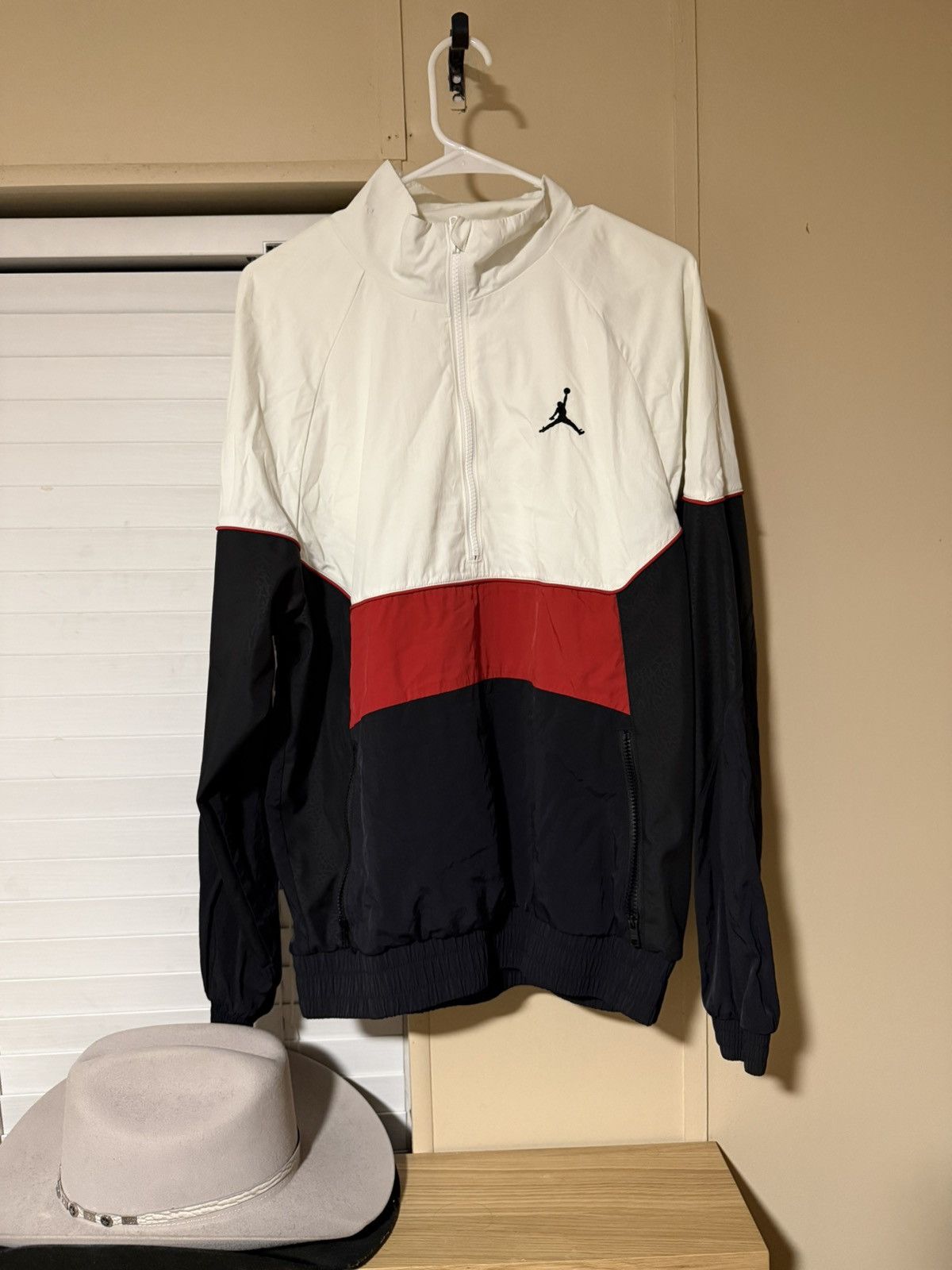 Jordan Brand Jordan Half-Zip Windbreaker Jacket Size US M / EU 48-50 / 2 - 1 Thumbnail