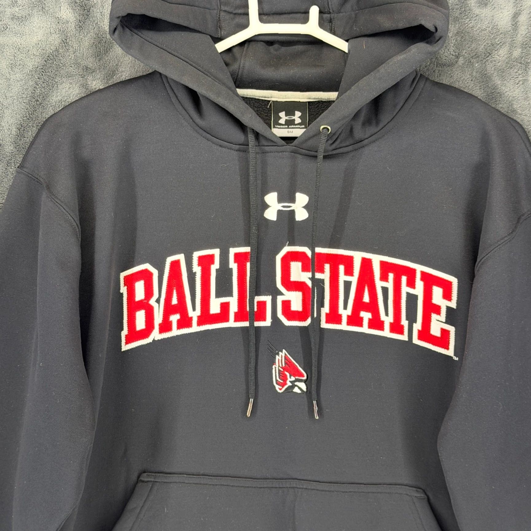 Under Armour Under Armour Ball State Cardinals Hoodie Sweatshirt Black Small SM Athletic Size US S / EU 44-46 / 1 - 2 Thumbnail