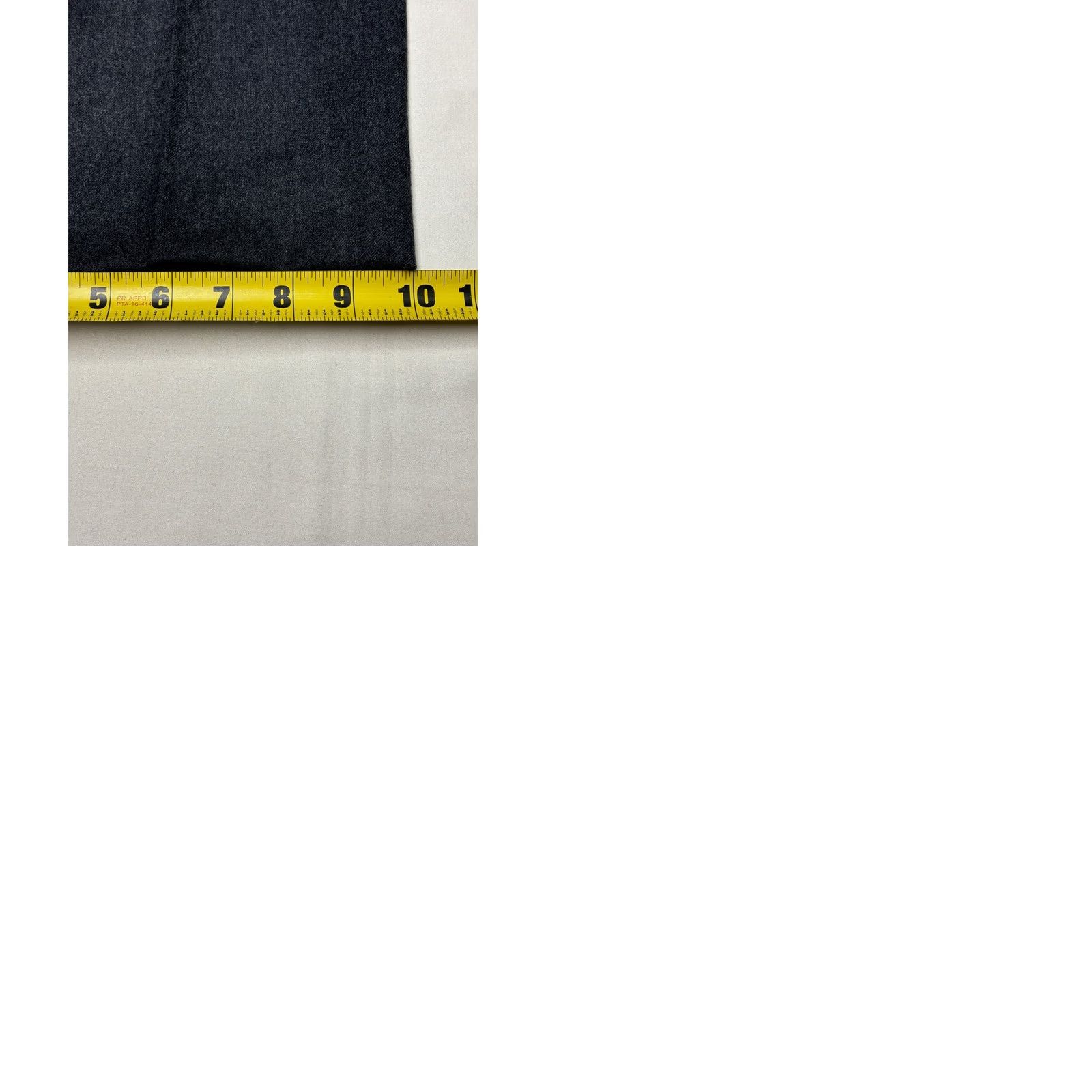 Vintage VINTAGE JOE A BANK Mens Dress Pants Charcoal Gray 38x30 Wool Pleated Front Beltless Zipper Button Pockets Back Welt Pocket Formal Wedding Business Size US 38 / EU 54 - 9 Thumbnail