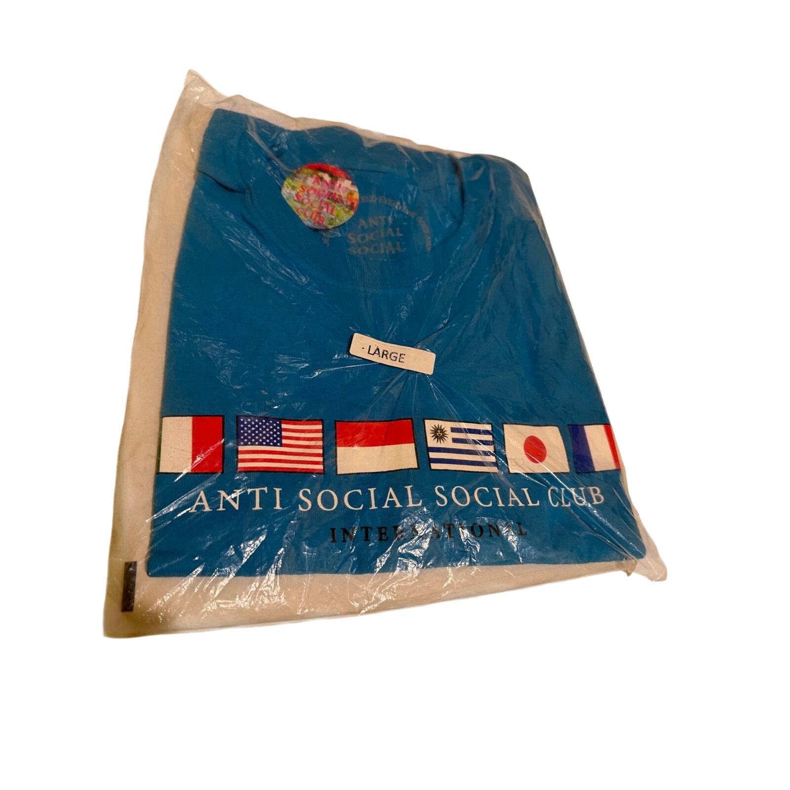 Anti Social Social Club Anti social social club “International” tee Large new in pkg Size US L / EU 52-54 / 3 - 1 Thumbnail