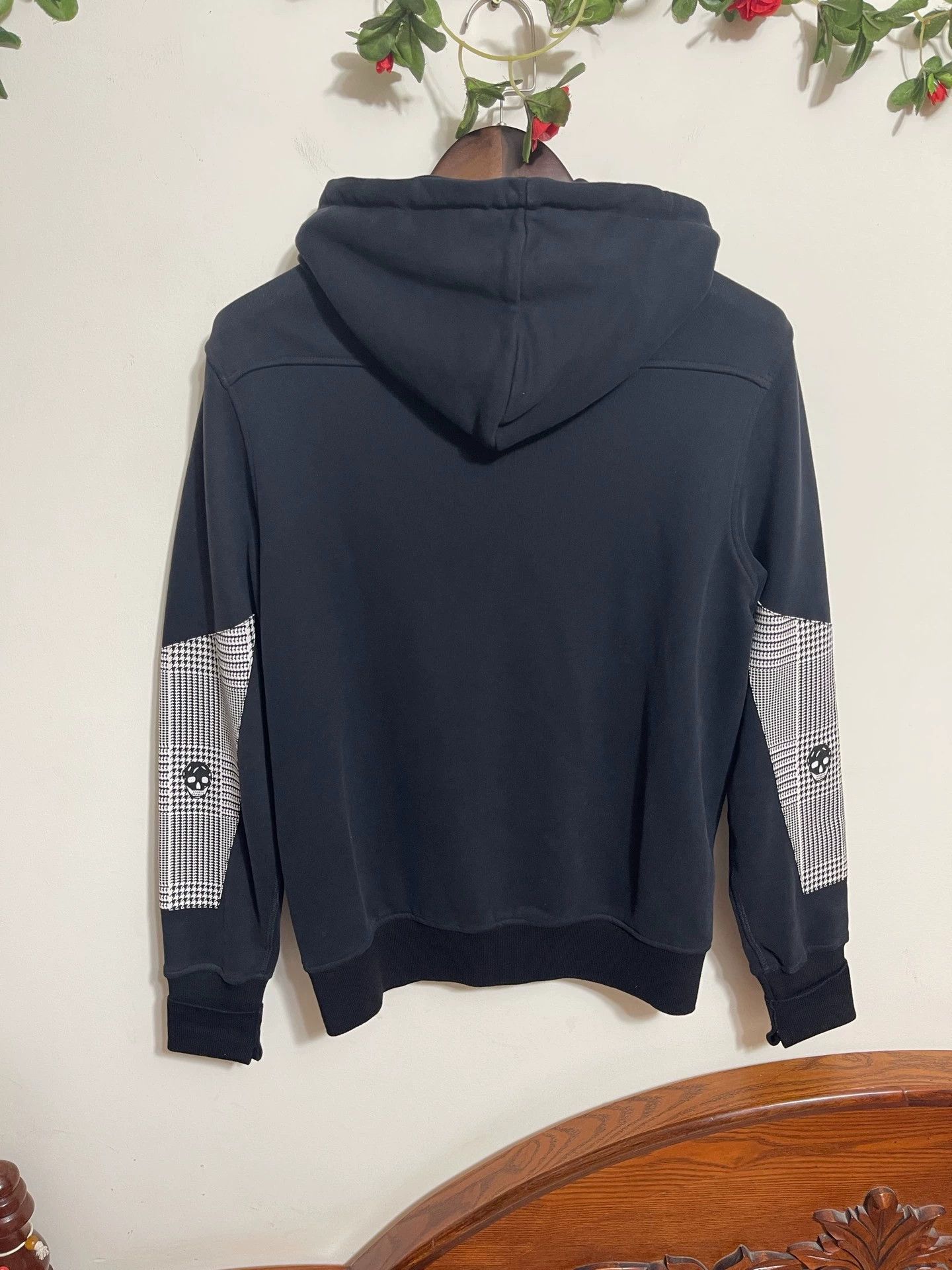 Alexander McQueen Alexander McQueen Hooded Jacket Slim Checkered Skull M Size US M / EU 48-50 / 2 - 2 Thumbnail