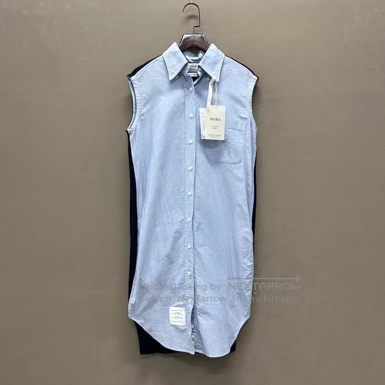 Thom Browne Thom Browne size 00 Patchwork Shirt Dress Size 4XL / US 24-26 - 1 Thumbnail