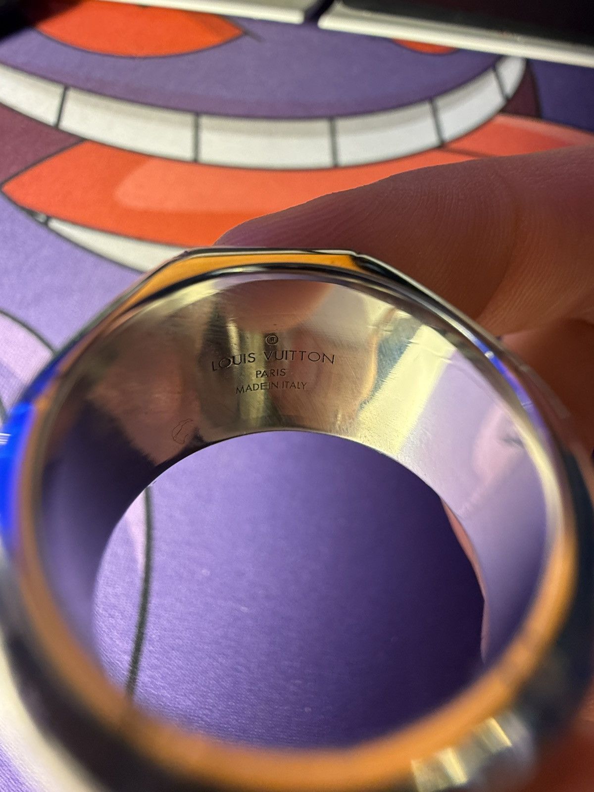 Louis Vuitton Louis Vuitton Monogram Ring Size ONE SIZE - 3 Thumbnail