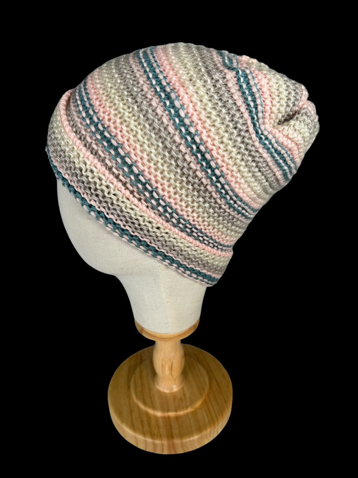 Japanese Brand Japanese Crochet Knitted Beanie Hats Size ONE SIZE - 2 Thumbnail