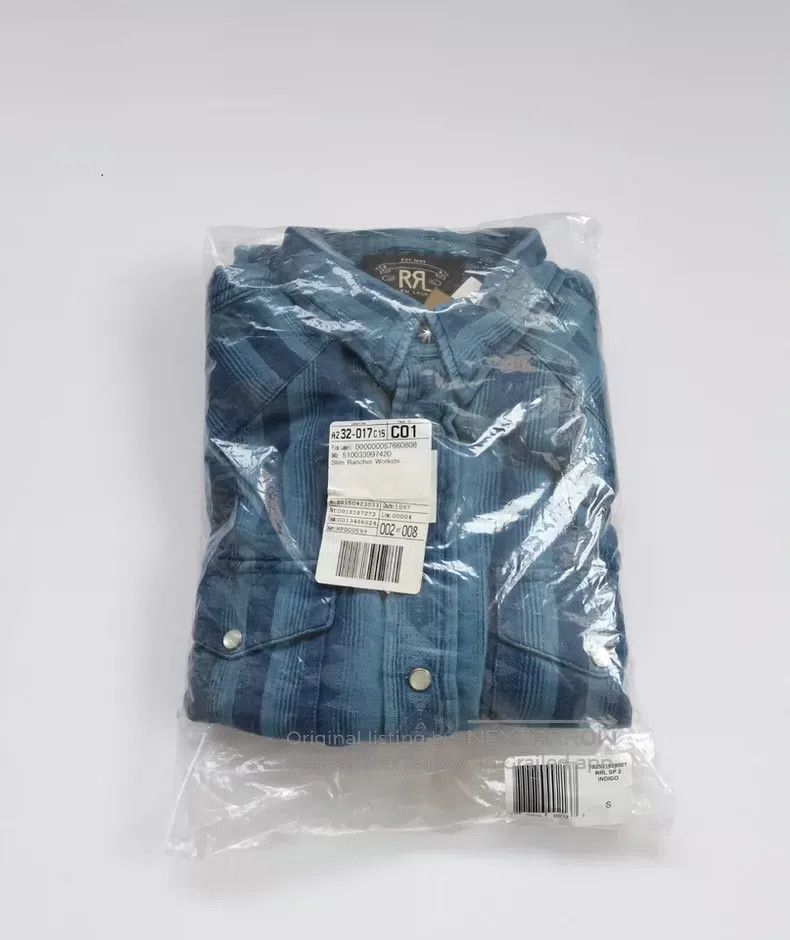 RRL Ralph Lauren RRL Ralph Lauren Style 15, silver collar button, tradition Size US S / EU 44-46 / 1 - 8 Thumbnail
