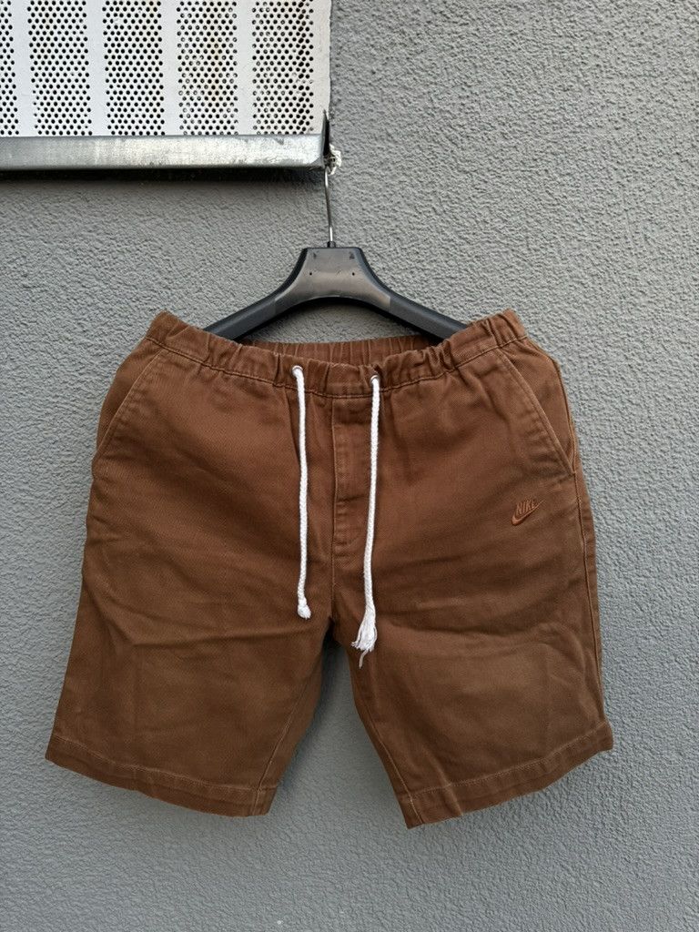 Nike Vintage Nike Shorts Mustard Silver Tag Size US 34 / EU 50 - 1 Thumbnail