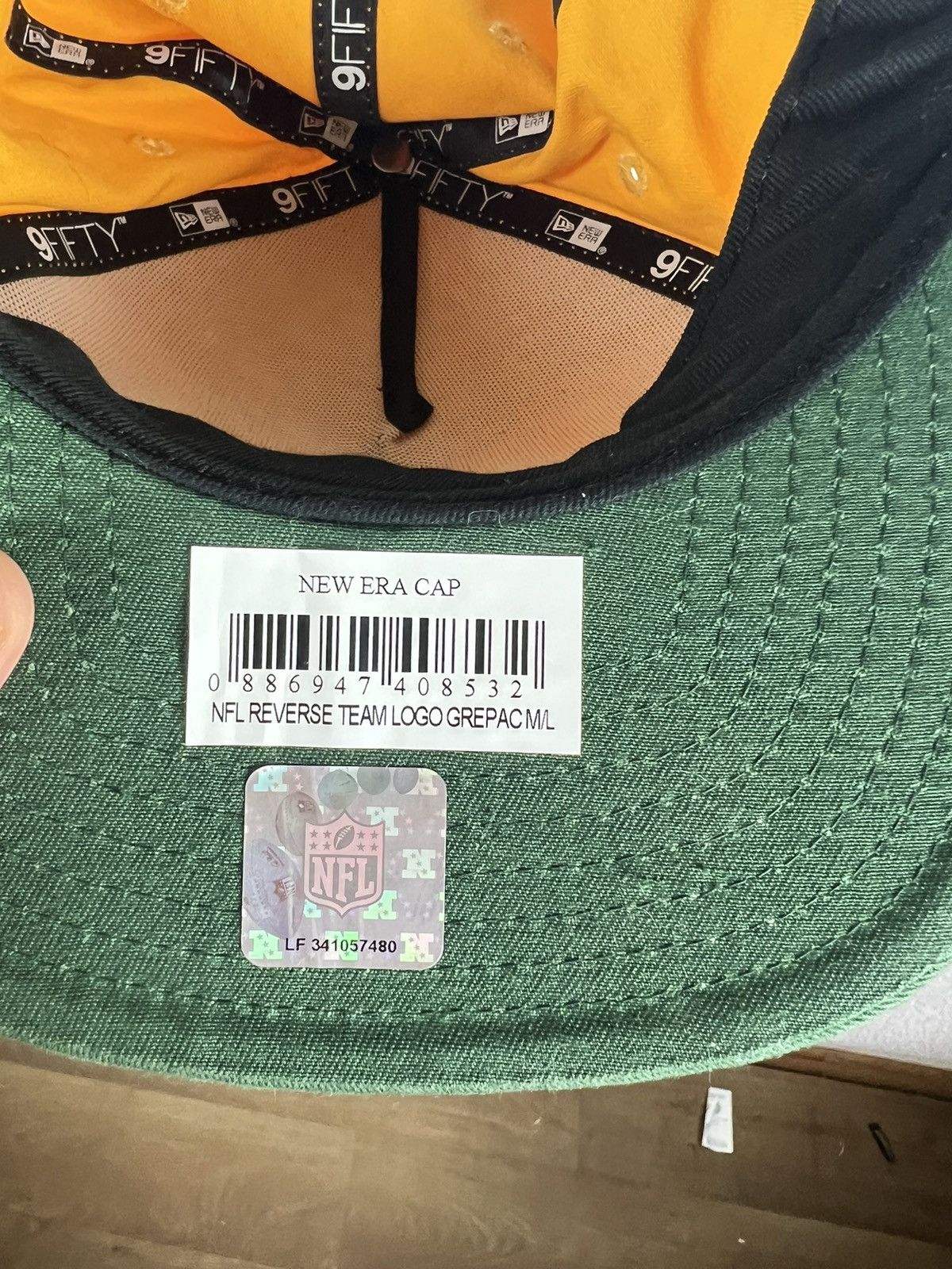 NFL × New Era Vintage Green Bay Packers NFL Cap Hat Size ONE SIZE - 8 Thumbnail