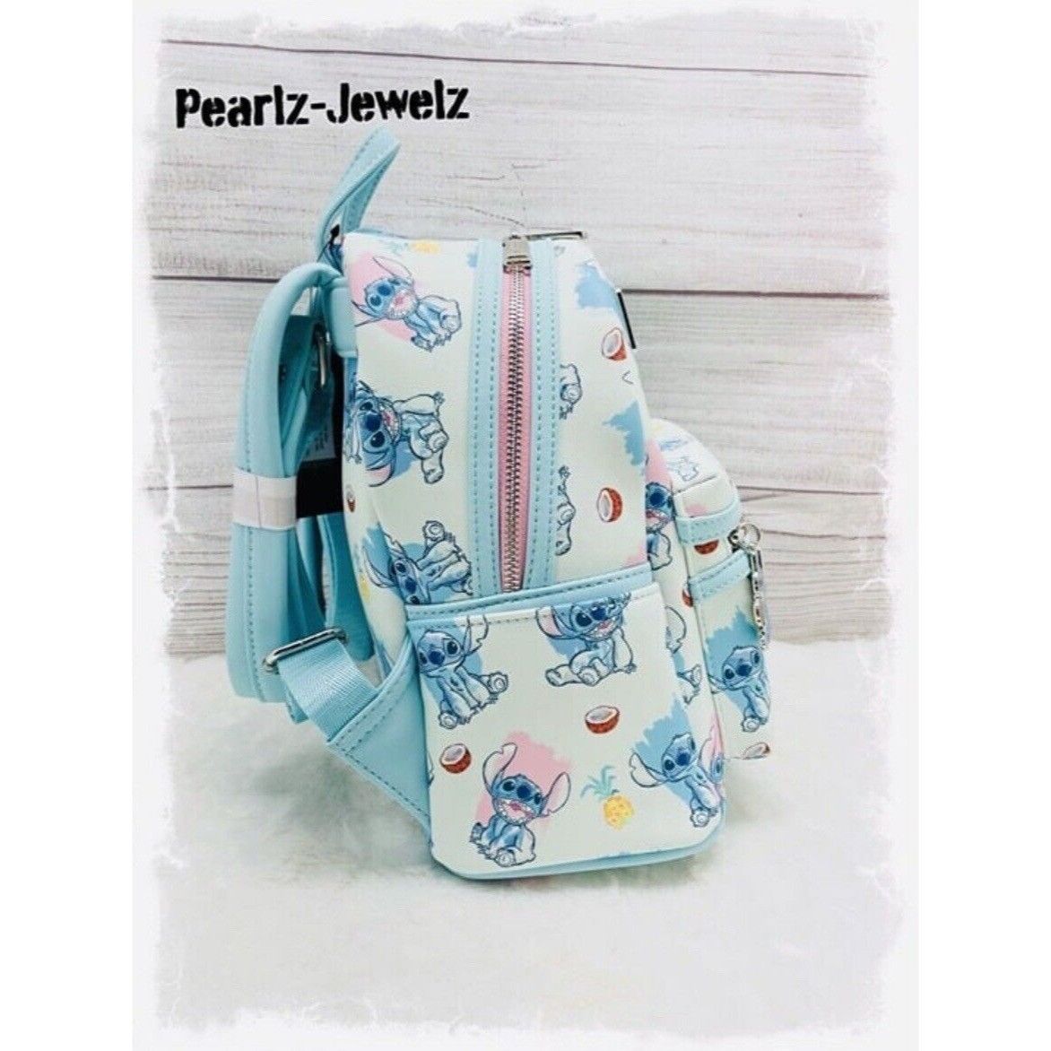 Disney Loungefly Disney Lilo & Stitch Coconut Allover Print Mini Ba Size ONE SIZE - 3 Thumbnail