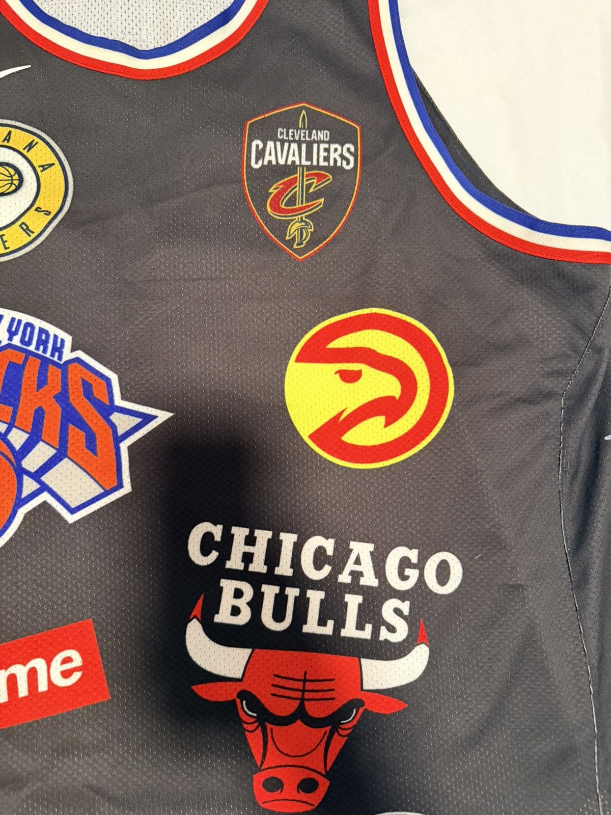 NBA × Nike × Supreme Supreme Nike NBA Teams Jersey XL Size US XL / EU 56 / 4 - 4 Thumbnail