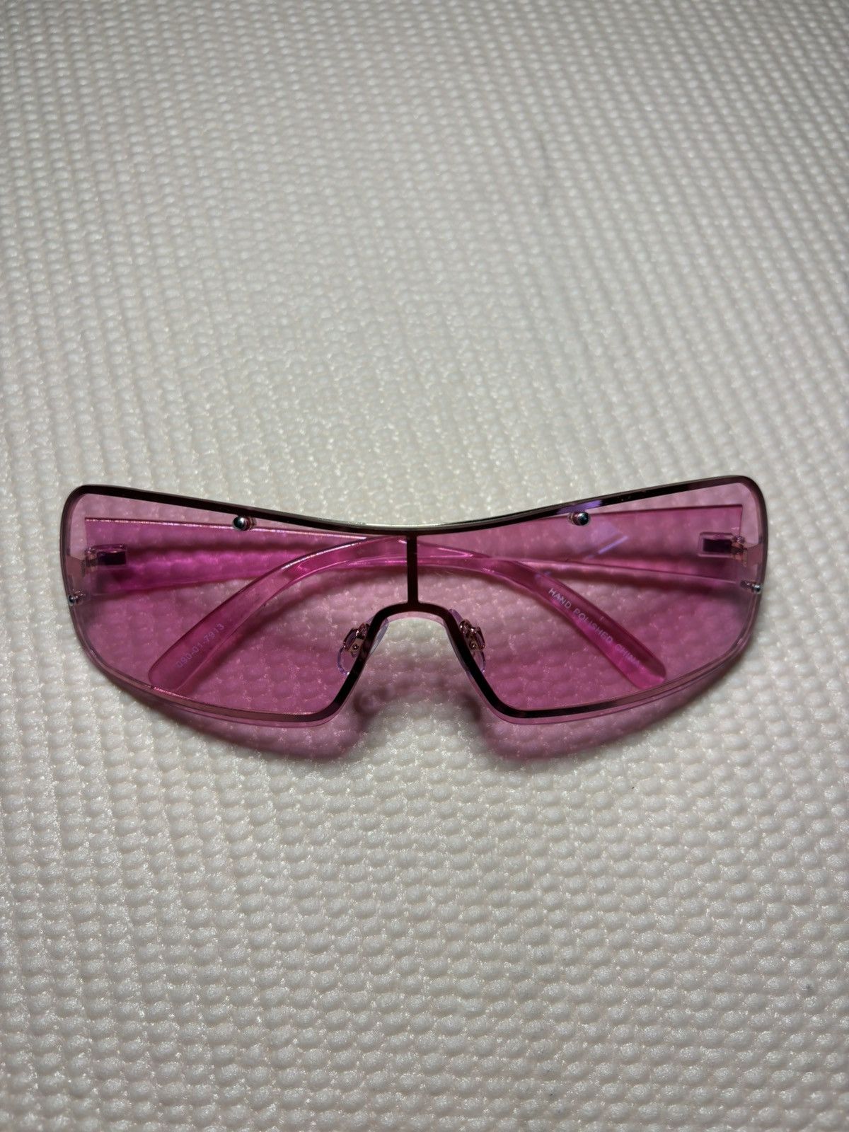 Vintage Y2K pink sunglasses Size ONE SIZE - 2 Thumbnail