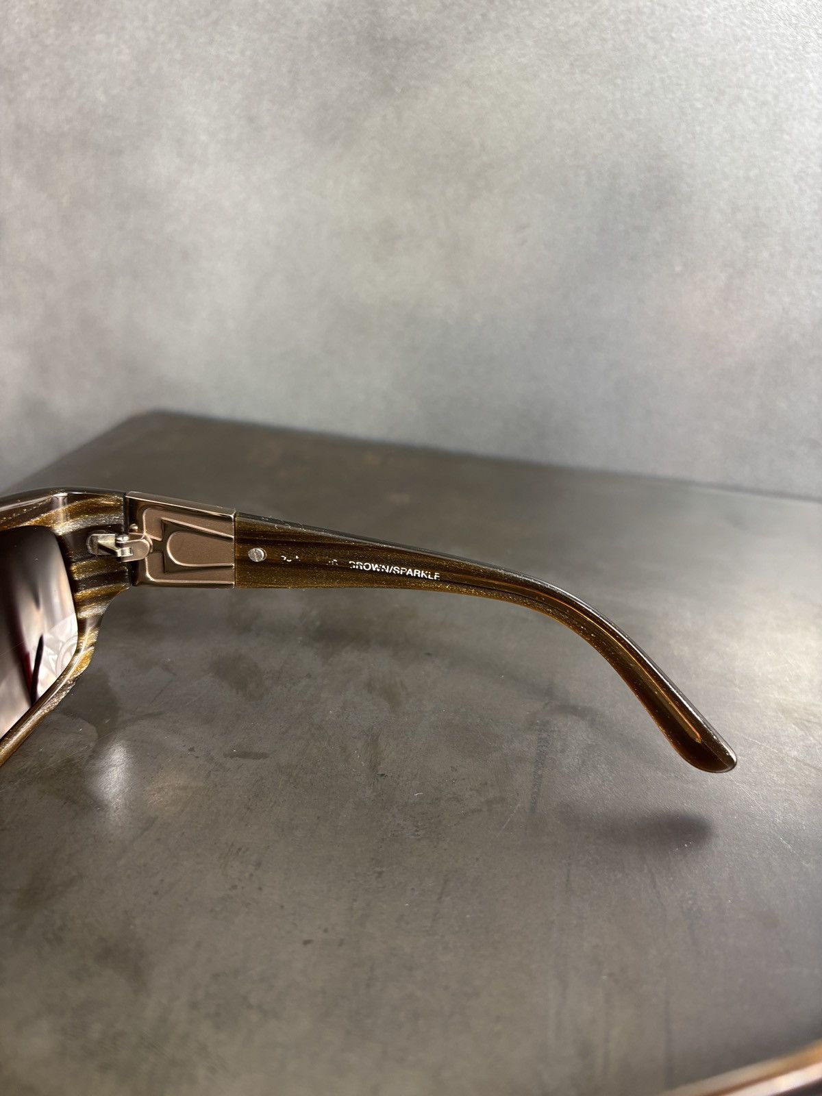 Safilo × Vintage 2000s Vintage Sunglasses Sparkle Unbranded Y2K Made in Italy Size ONE SIZE - 10 Thumbnail