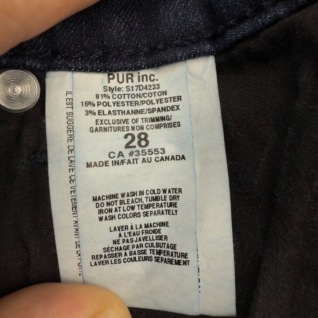 Other IRIS SETLAKWE Made in Canada Dark Rinse Skinny Jeans Size 28 Size 28" / US 6 / IT 42 - 5 Thumbnail