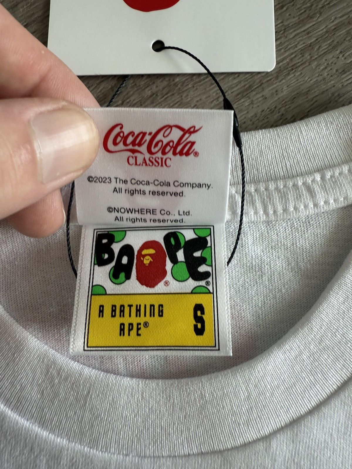 Bape × Coca Cola Bape x Coca-cola Milo Tee Size US S / EU 44-46 / 1 - 11 Thumbnail