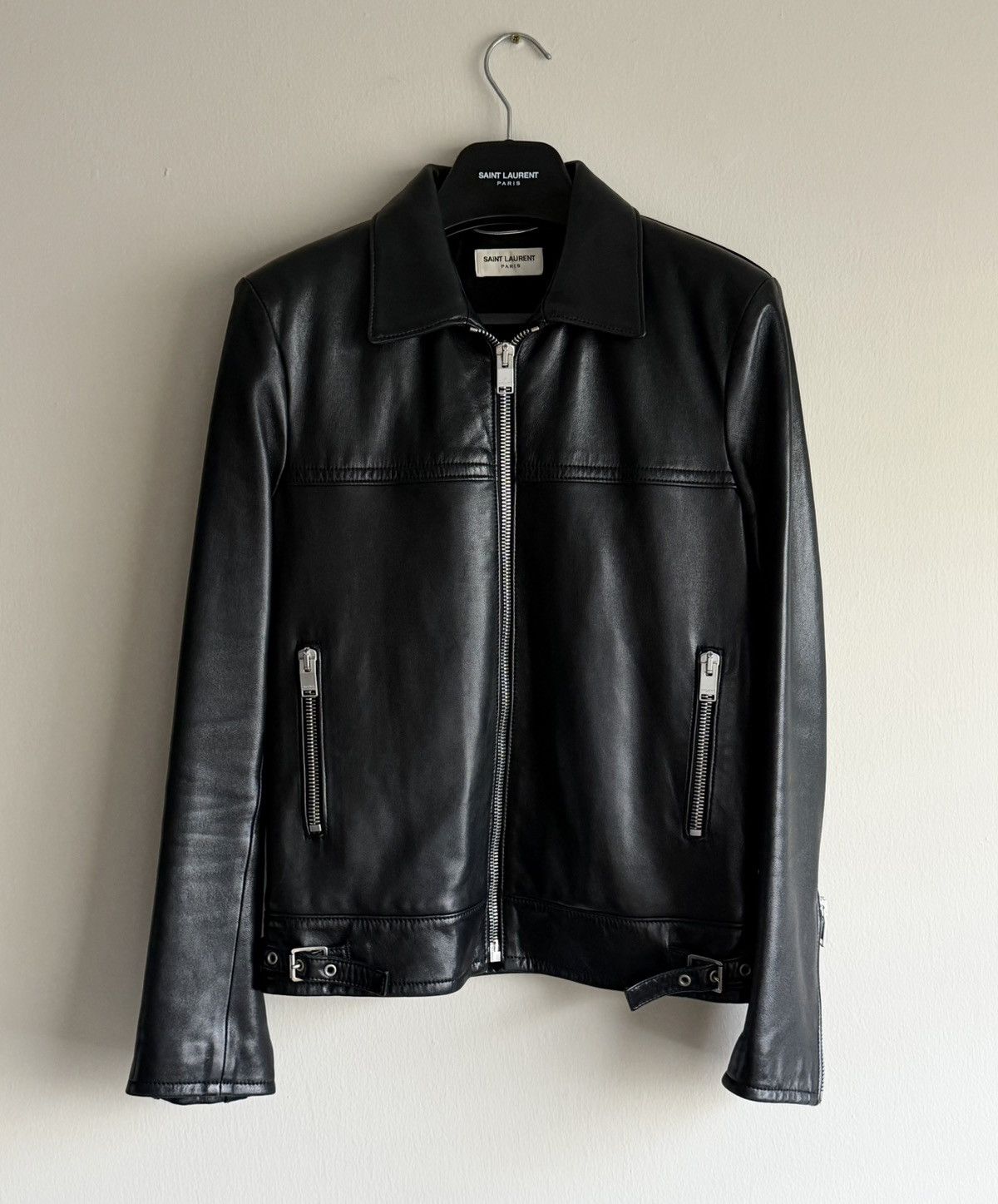 Saint Laurent Paris Saint Laurent Paris FW13 Cafe Racer leather