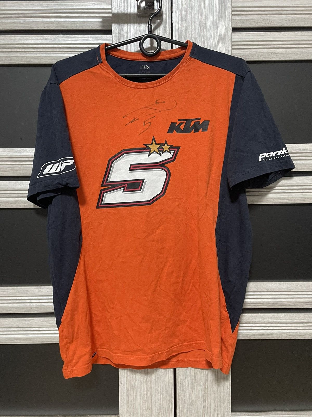 NASCAR Vintage Red Bull KTM Racing Team Tee Moto Nascar M Size US M / EU 48-50 / 2 - 2 Thumbnail