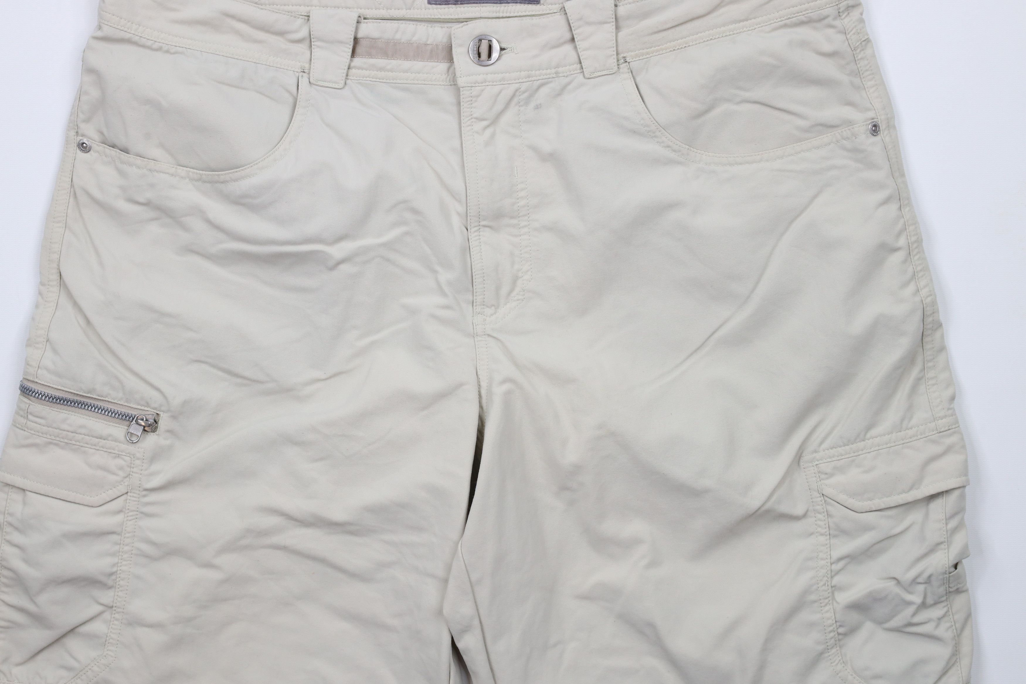 Merrell × Vintage Merrell Opti-Wick UPF 50+ Outdoor Trail Cargo Shorts Beige Size US 38 / EU 54 - 3 Thumbnail