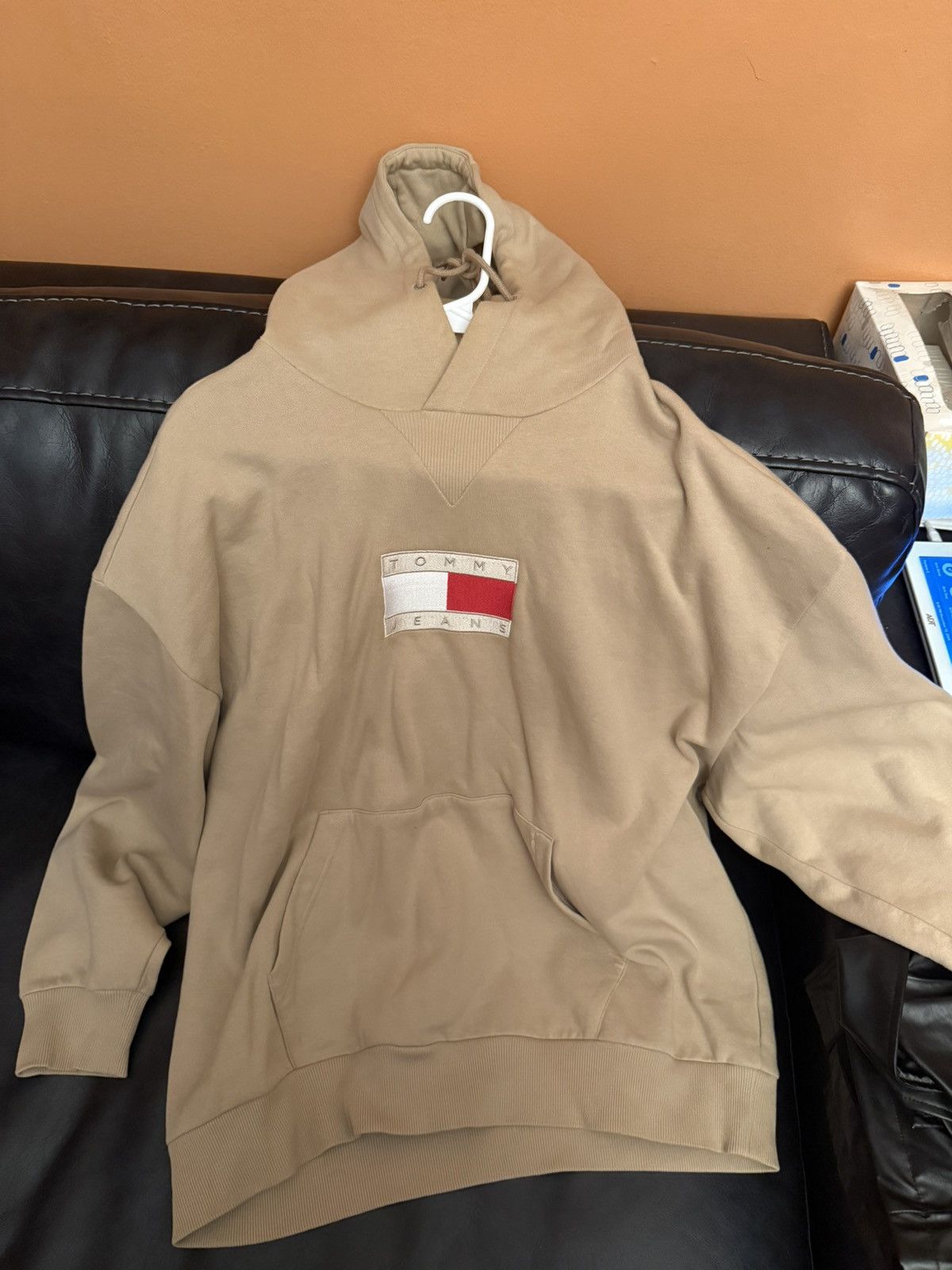 Tommy Hilfiger × Vintage Vintage Tommy Jeans Sample Hoodie Size US XL / EU 56 / 4 - 2 Thumbnail