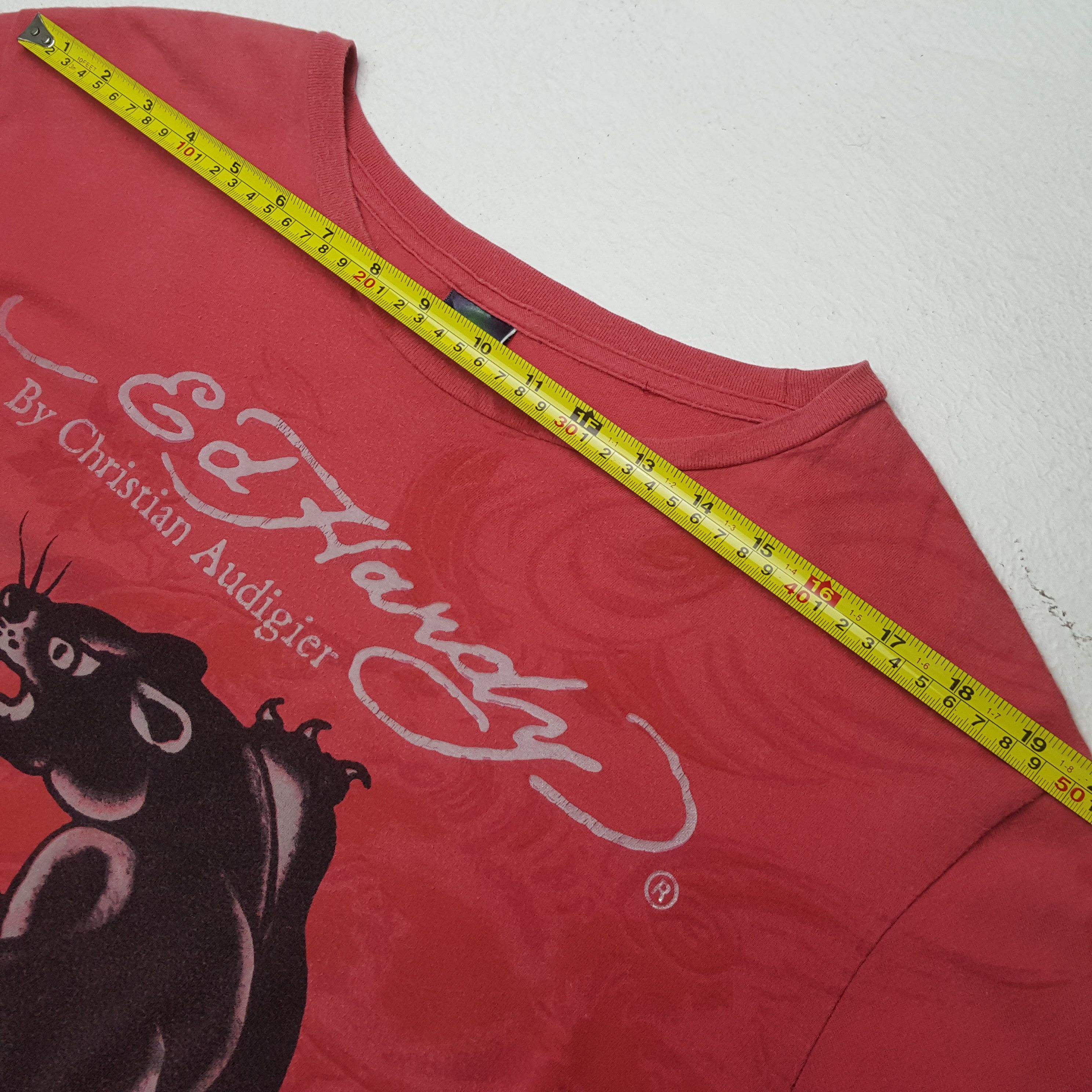 Ed Hardy ED Hardy by Christian Audigier Fashion Brand Tshirt RR3 Size XXL / US 16-18 / IT 52-54 - 7 Thumbnail