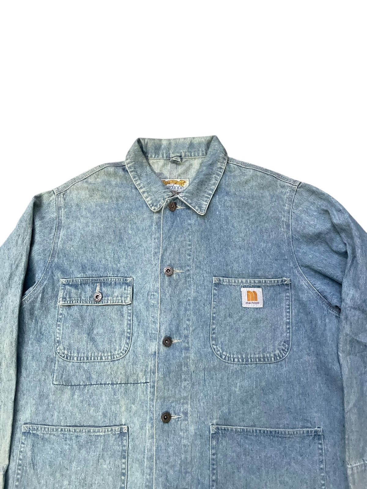 Japanese Brand Machope Chore Jacket Size US XL / EU 56 / 4 - 3 Thumbnail