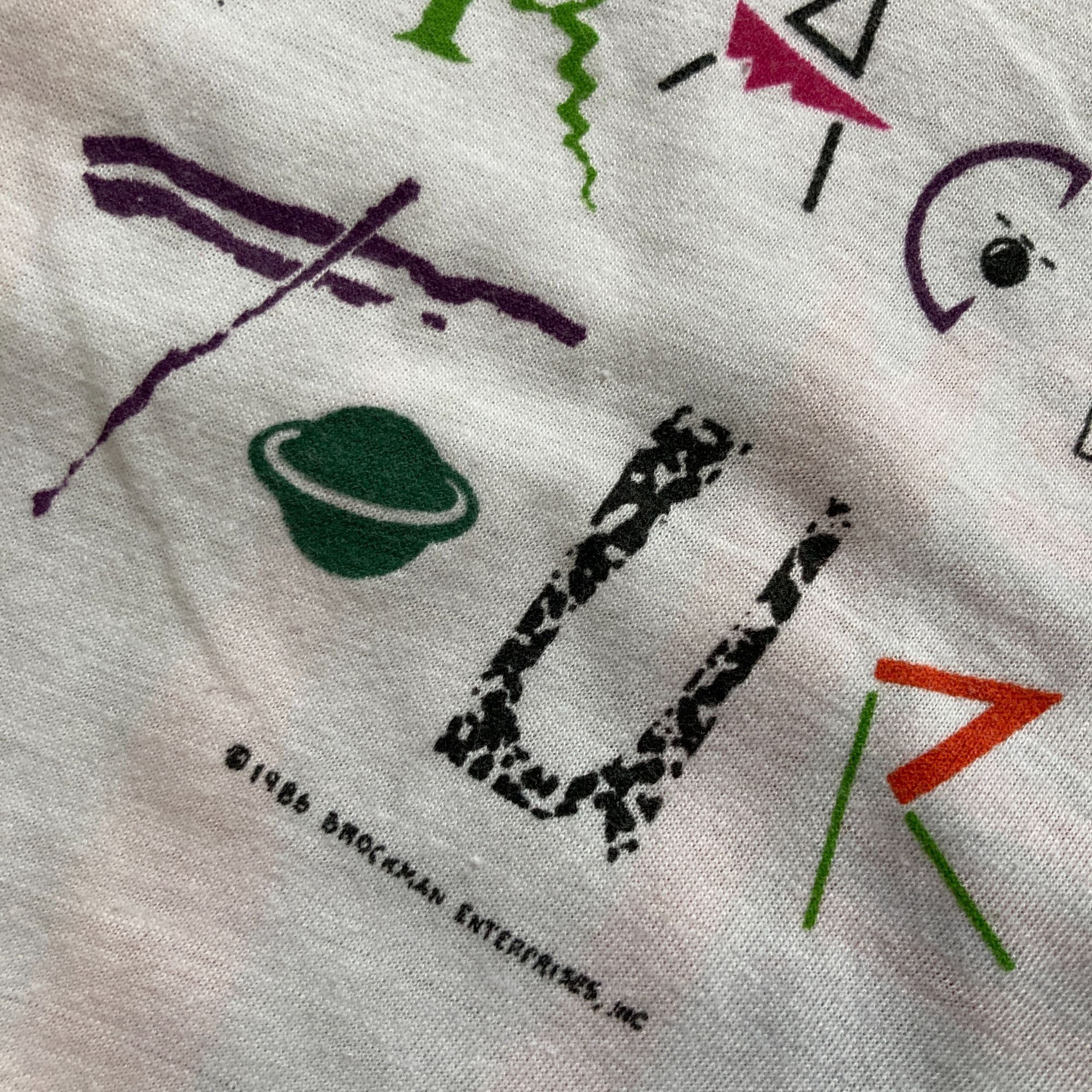 Other Vintage Lionel Richie Outrageous Tour 1986 White Graphic T-S Size US L / EU 52-54 / 3 - 4 Thumbnail
