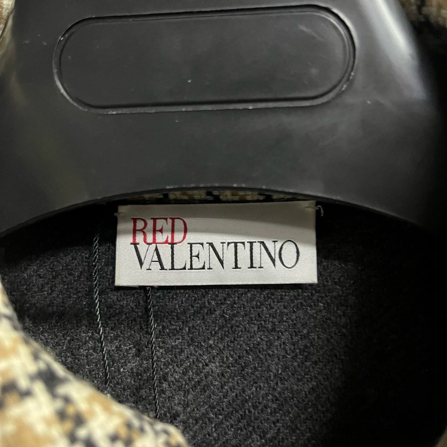 Valentino Valentino Check Lapel Coat Size US XXS / EU 40 - 2 Thumbnail
