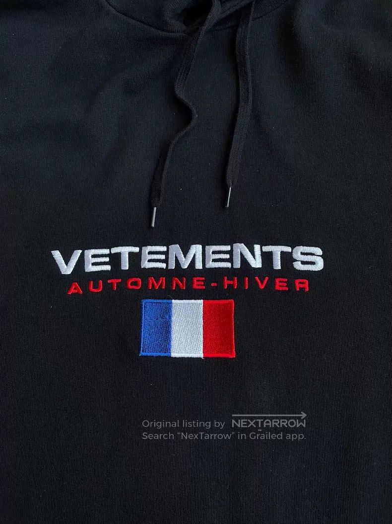 Vetements VETEMENTS Fake two-piece hooded sweatshirt Size US S / EU 44-46 / 1 - 2 Thumbnail