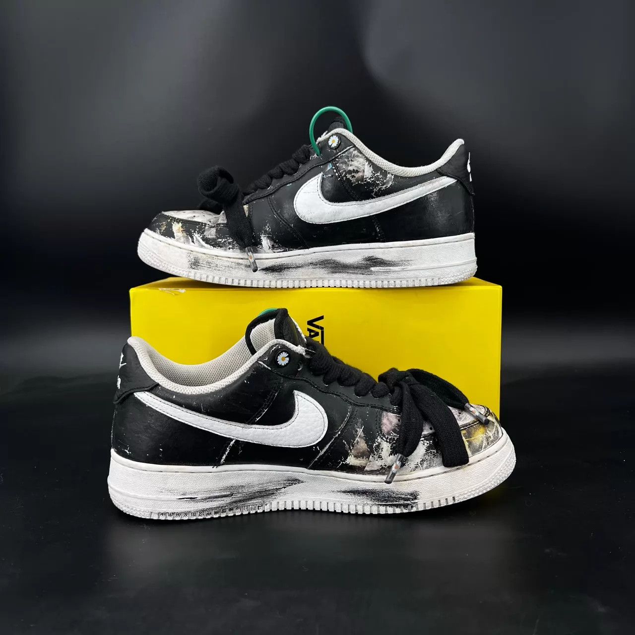 Nike GD x AF1 Black Size 44 Like New Original Box Size US 10 / EU 43 - 3 Thumbnail
